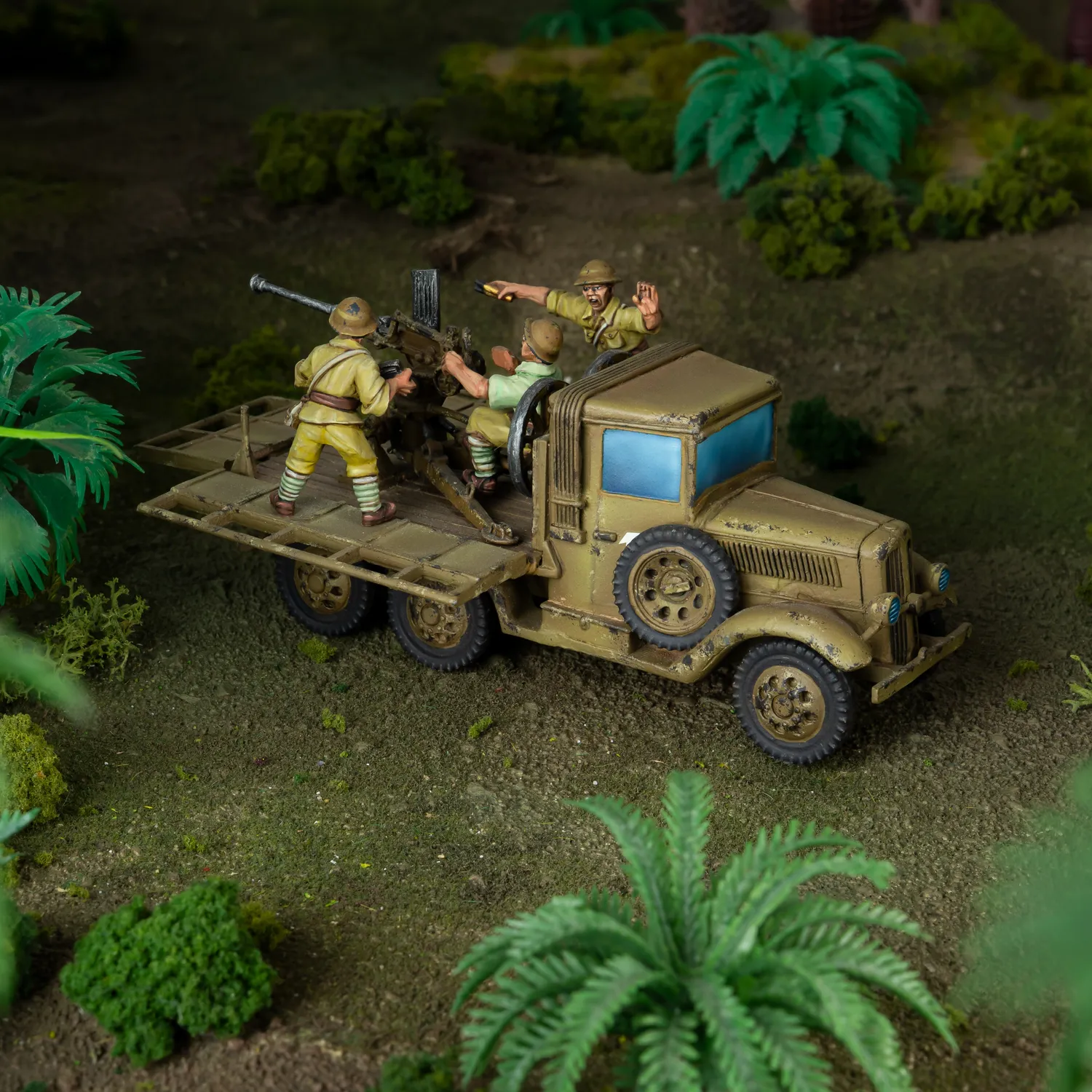 Bolt Action For the Emperor! bundle figurines japonaises 72 plastique véhicules