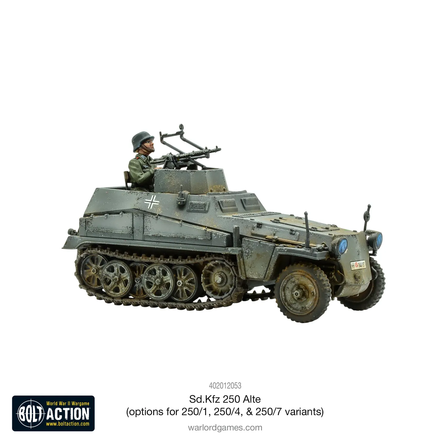 Bolt Action Sd.Kfz 250 Alte maquette blindé 250/1 250/4 250/7