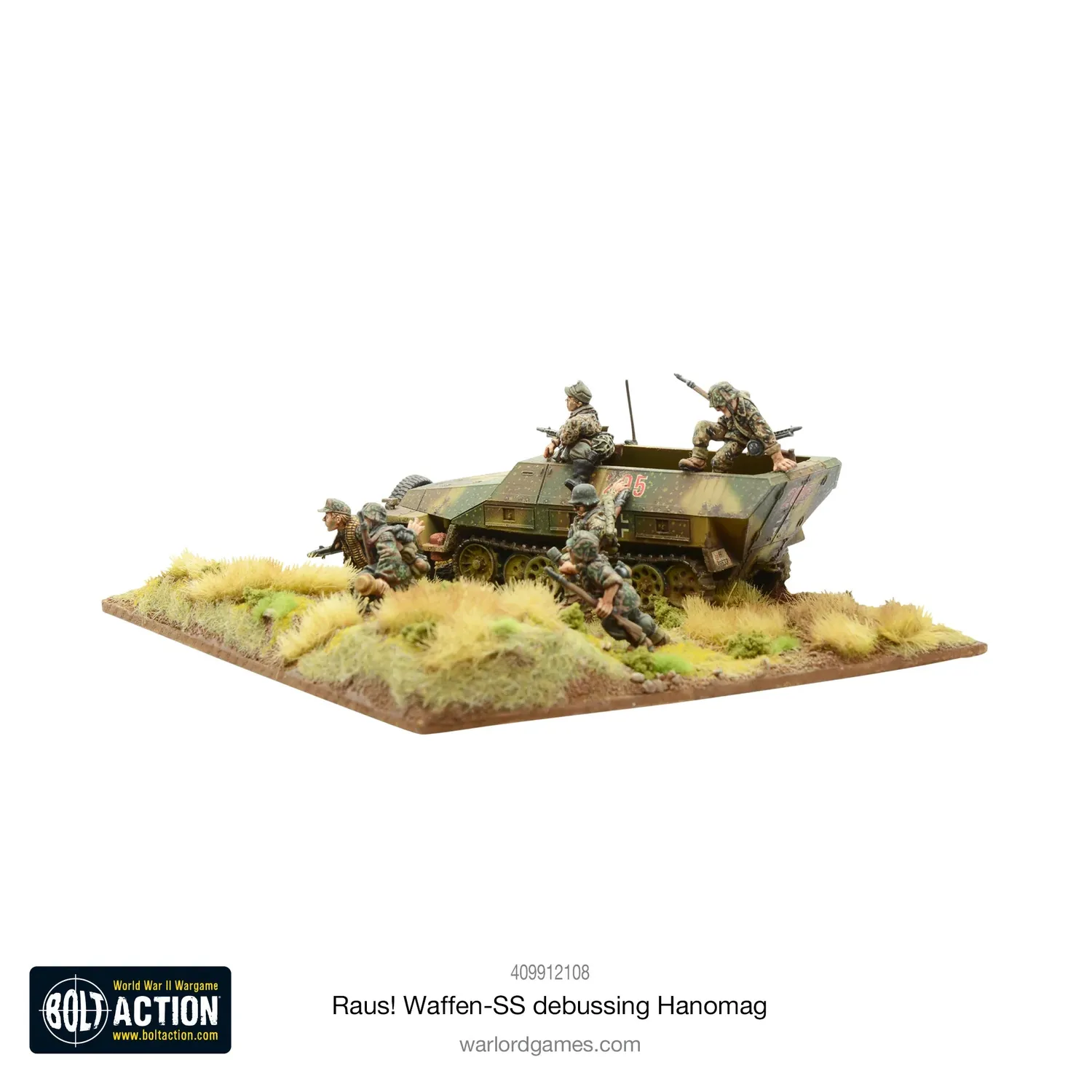 Warlord Games Bolt Action RAUS! Waffen-SS Hanomag figurines 28mm