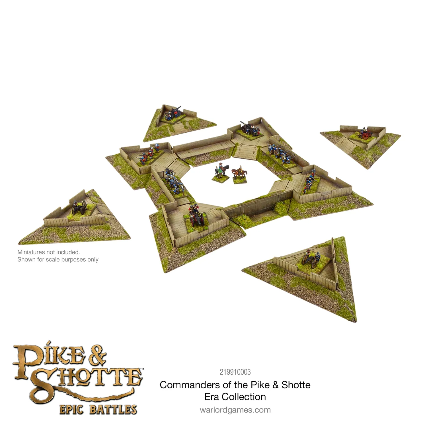 Bolt Action Commanders of the Pike & Shotte Era coffret figurines