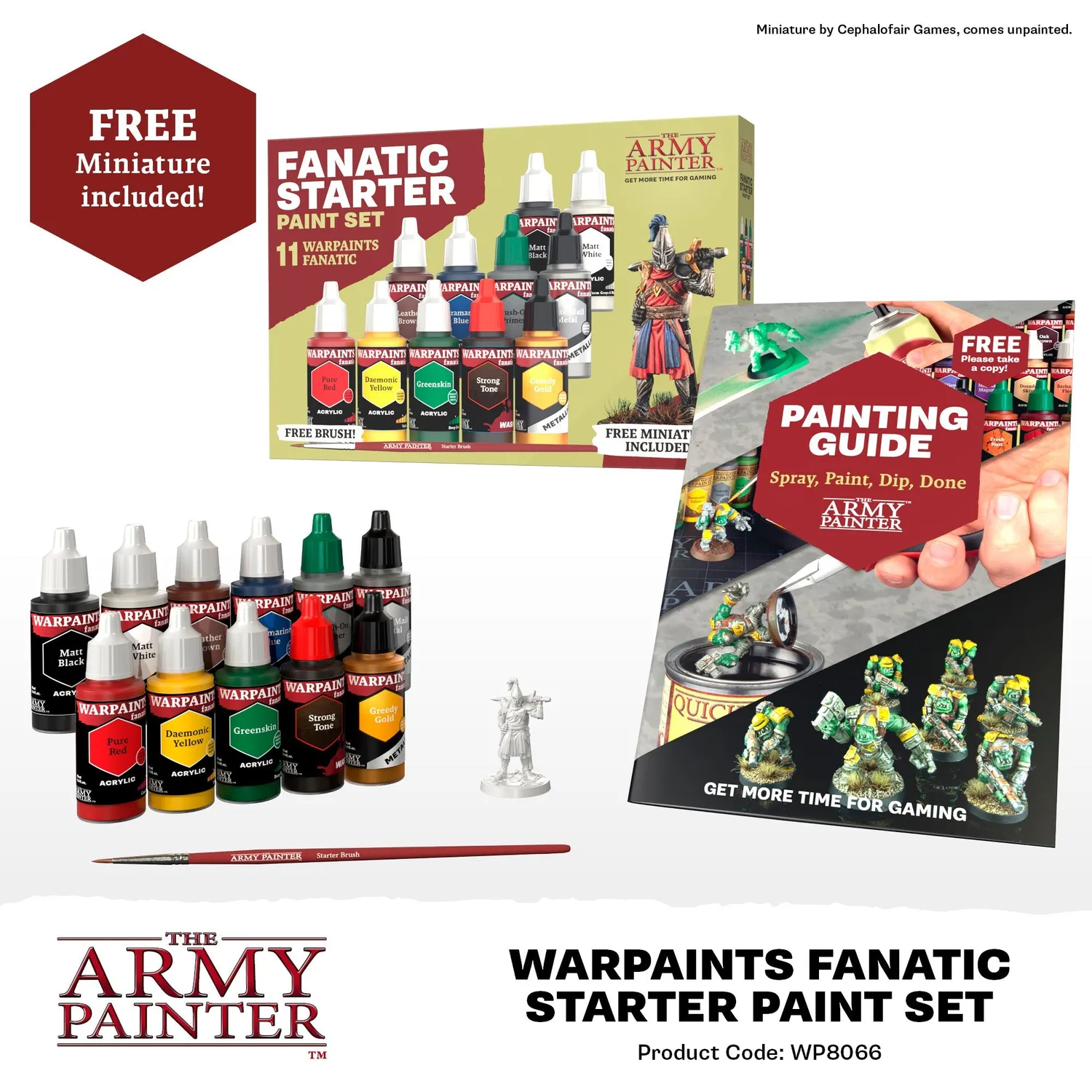 Army Painter Warpaints Fanatic Starter set peinture