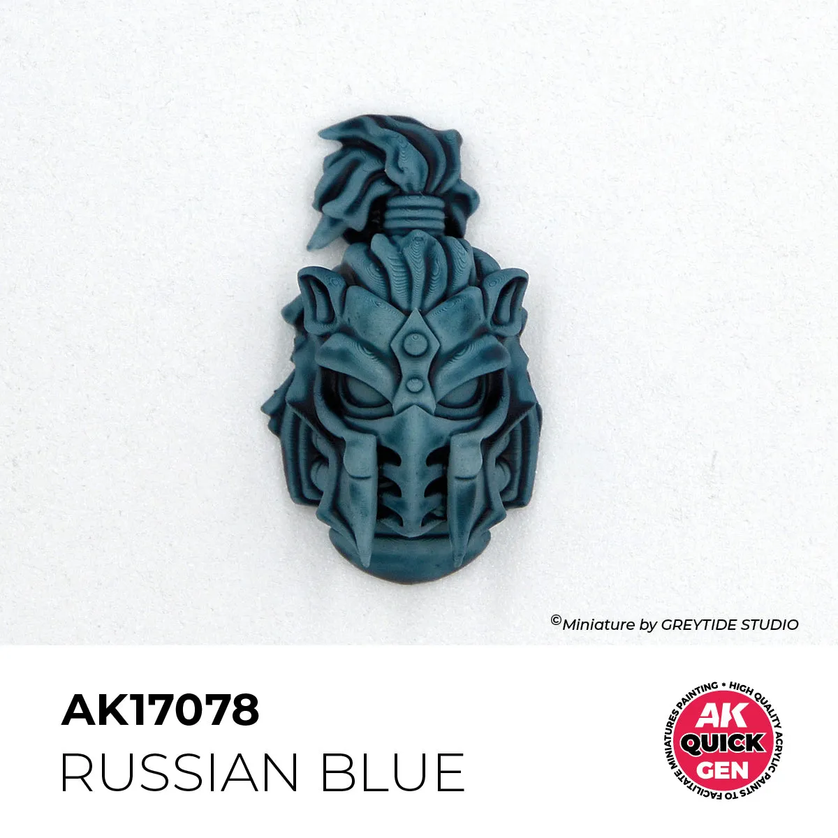 AK Interactive QuickGen Russian Blue peinture acrylique 18 ml effet contraste