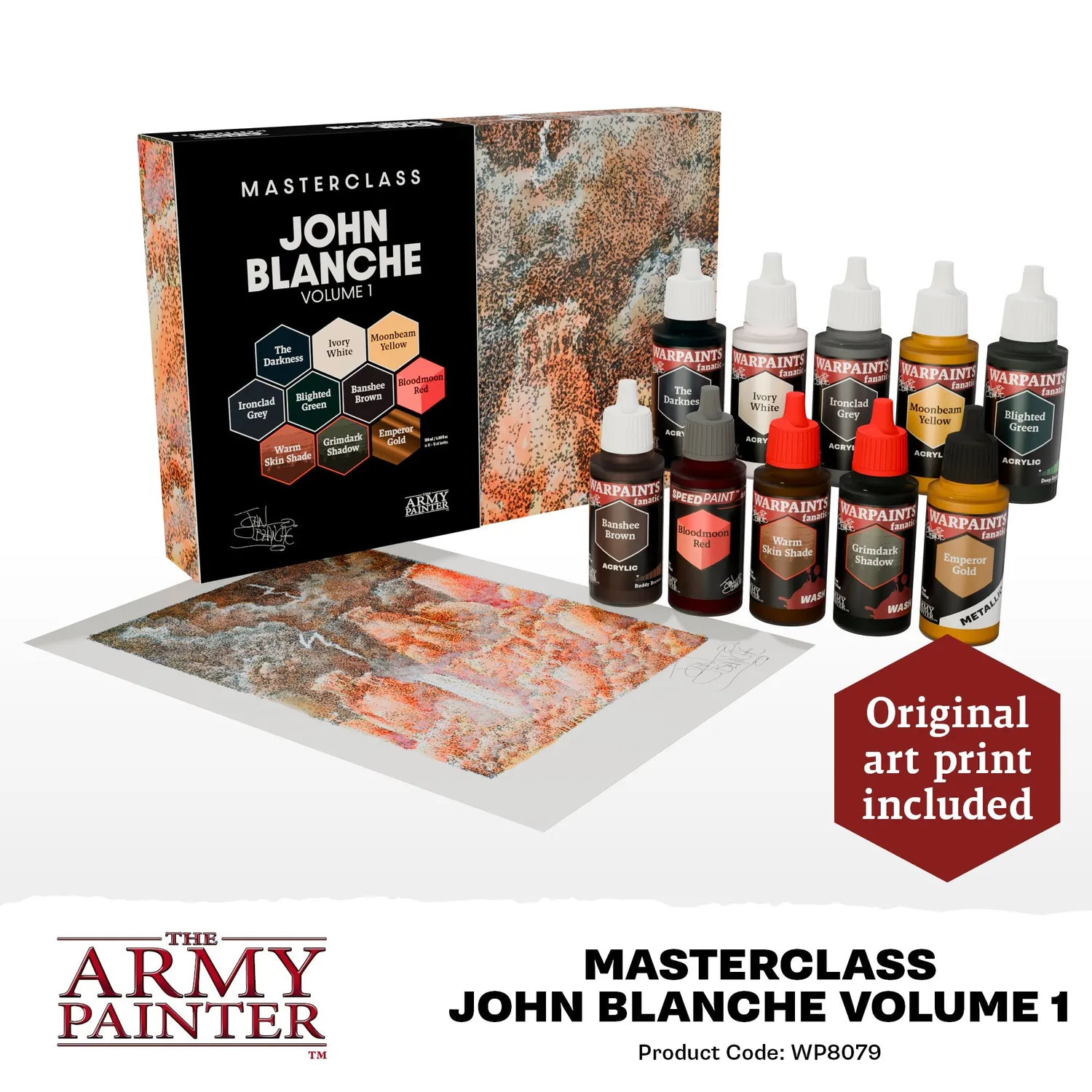 The Army Painter Masterclass John Blanche V1 set 10 peintures 18 ml