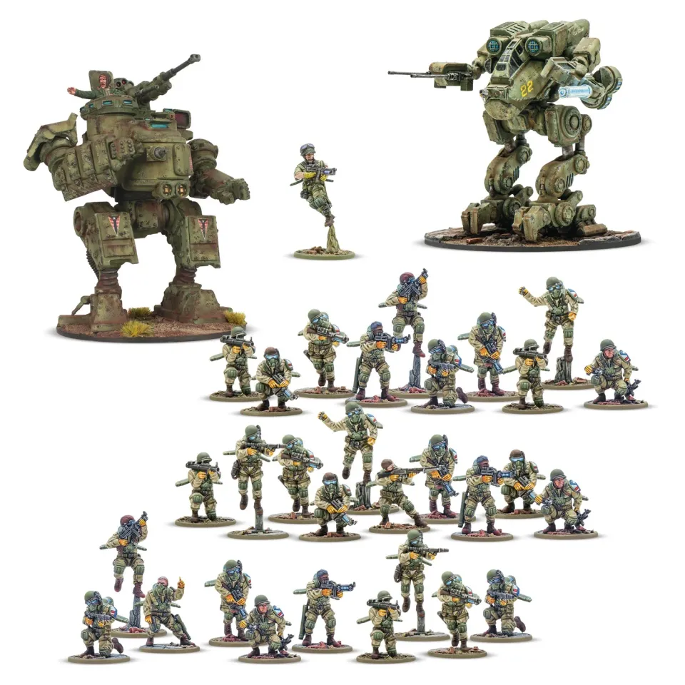 Bolt Action Konflikt 47 US Rapid Deployment Force boîte armée