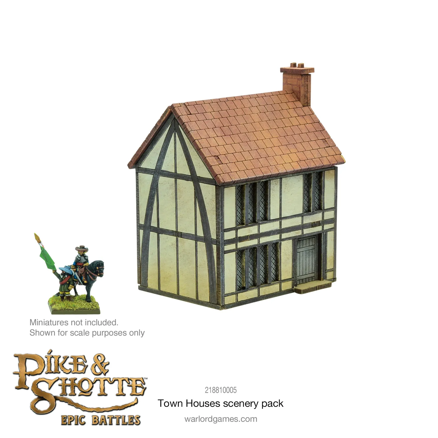 Bolt Action Pike & Shotte Epic Battles Town Houses Scenery Pack décor