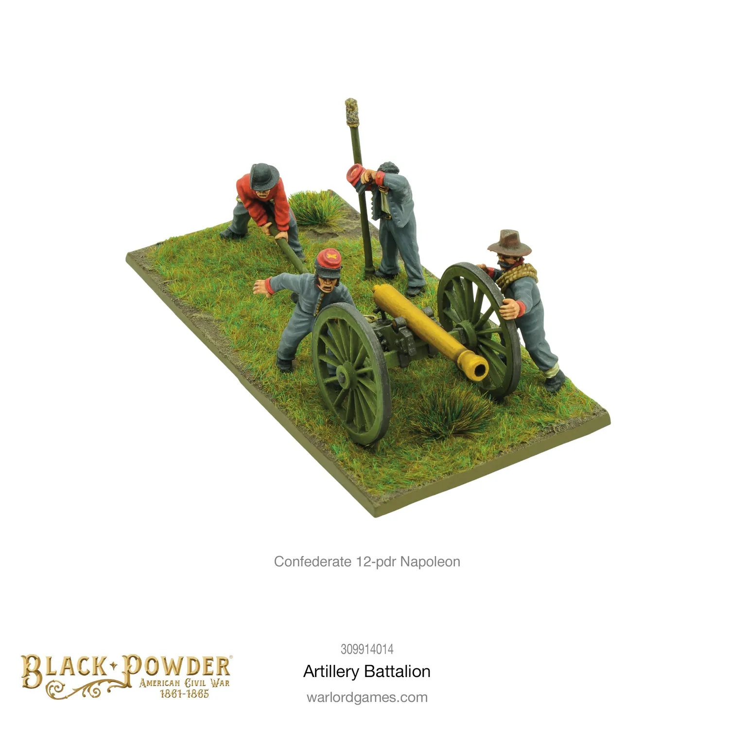 Bolt Action Black Powder American Civil War Artillery Battalion artillerie 3 batteries