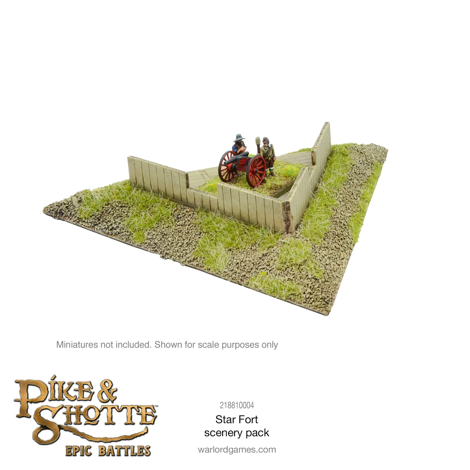 Bolt Action Pike & Shotte Epic Battles Star Fort décor MDF