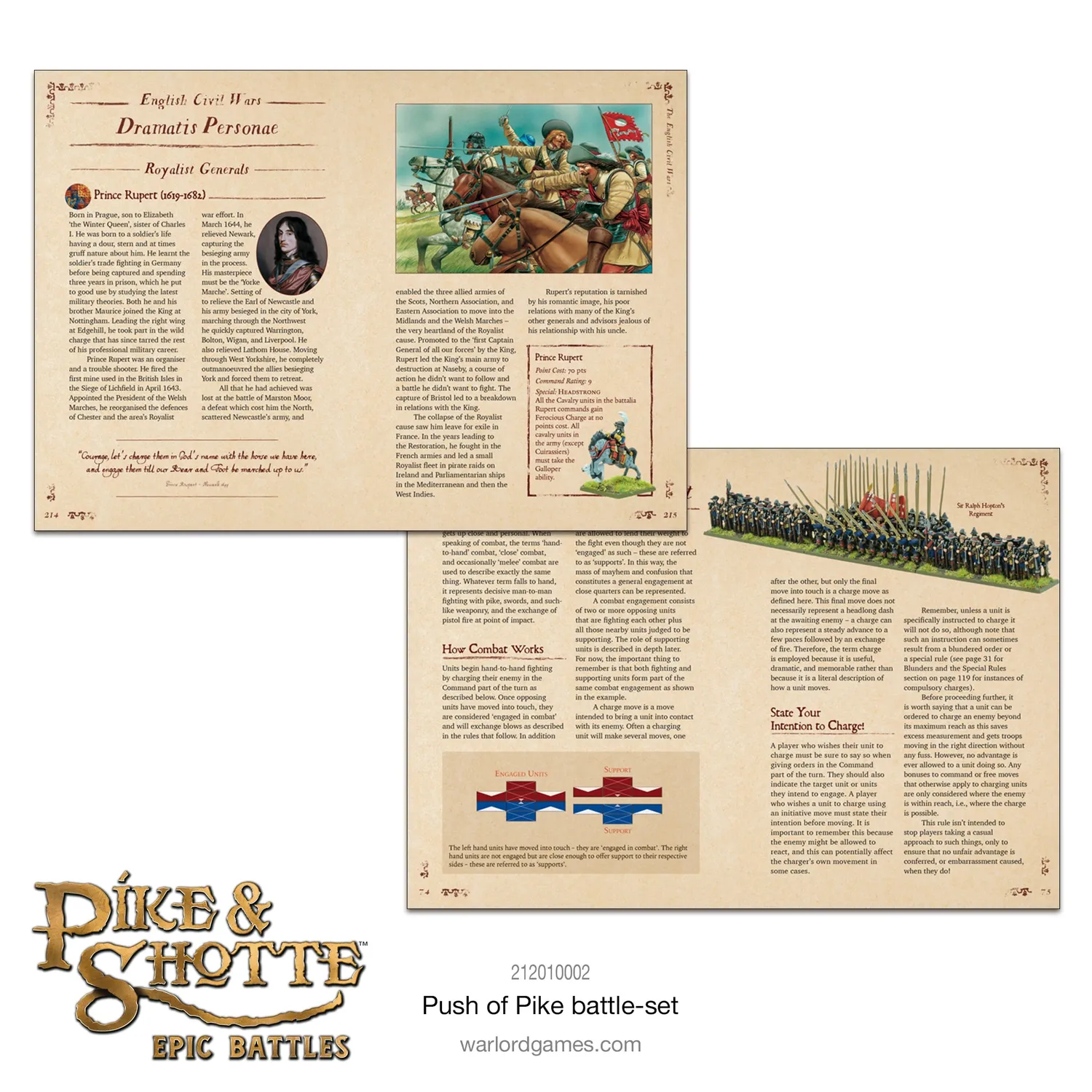 Bolt Action Pike & Shotte Epic Battles Push of Pike starter