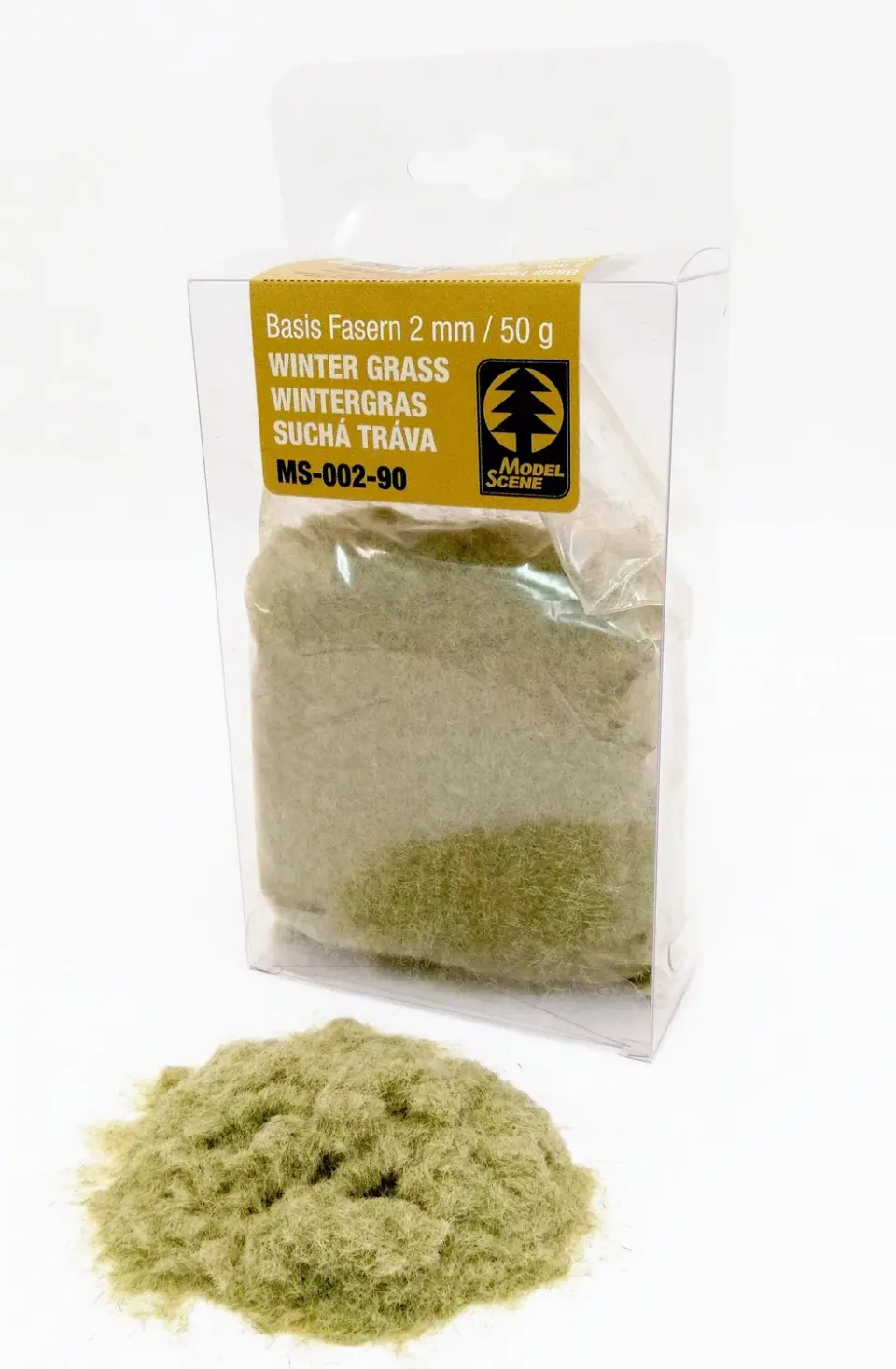 Model Scene Base flock – Winter grass 2 mm 50g flocage hiver