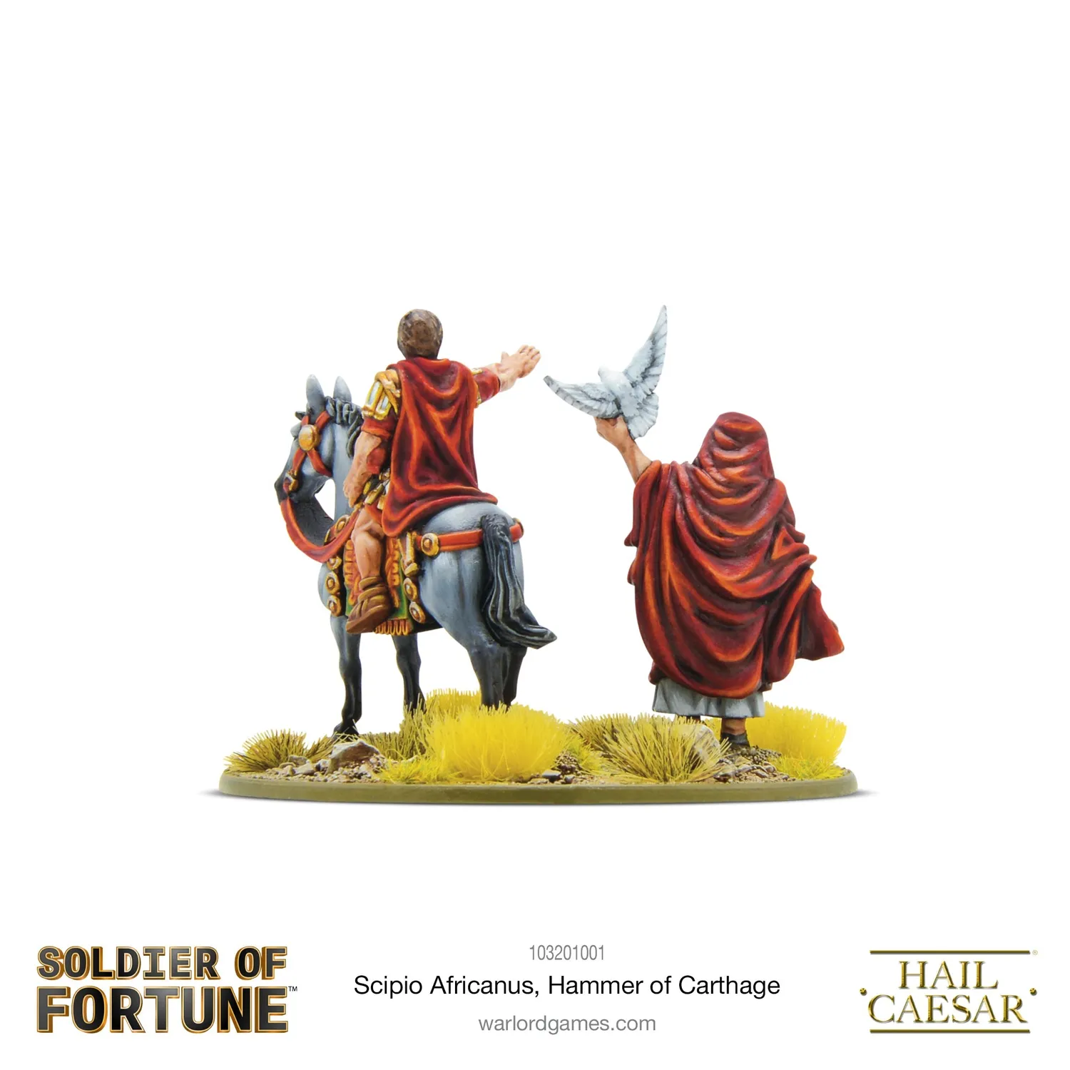 Warlord Soldier of Fortune 013 figurine Scipio Africanus résine