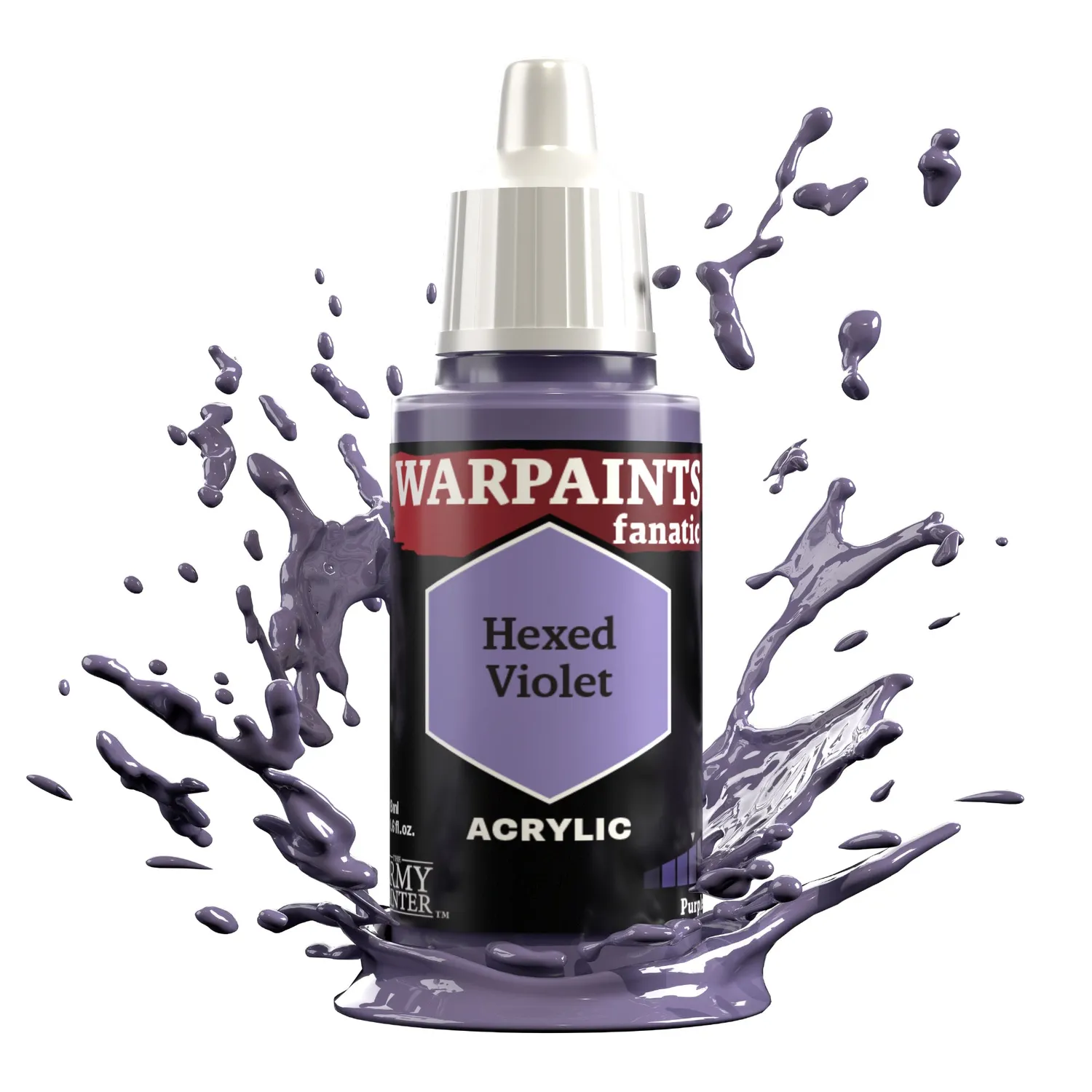 Army Painter Warpaints Fanatic Hexed Violet peinture 18 ml violette