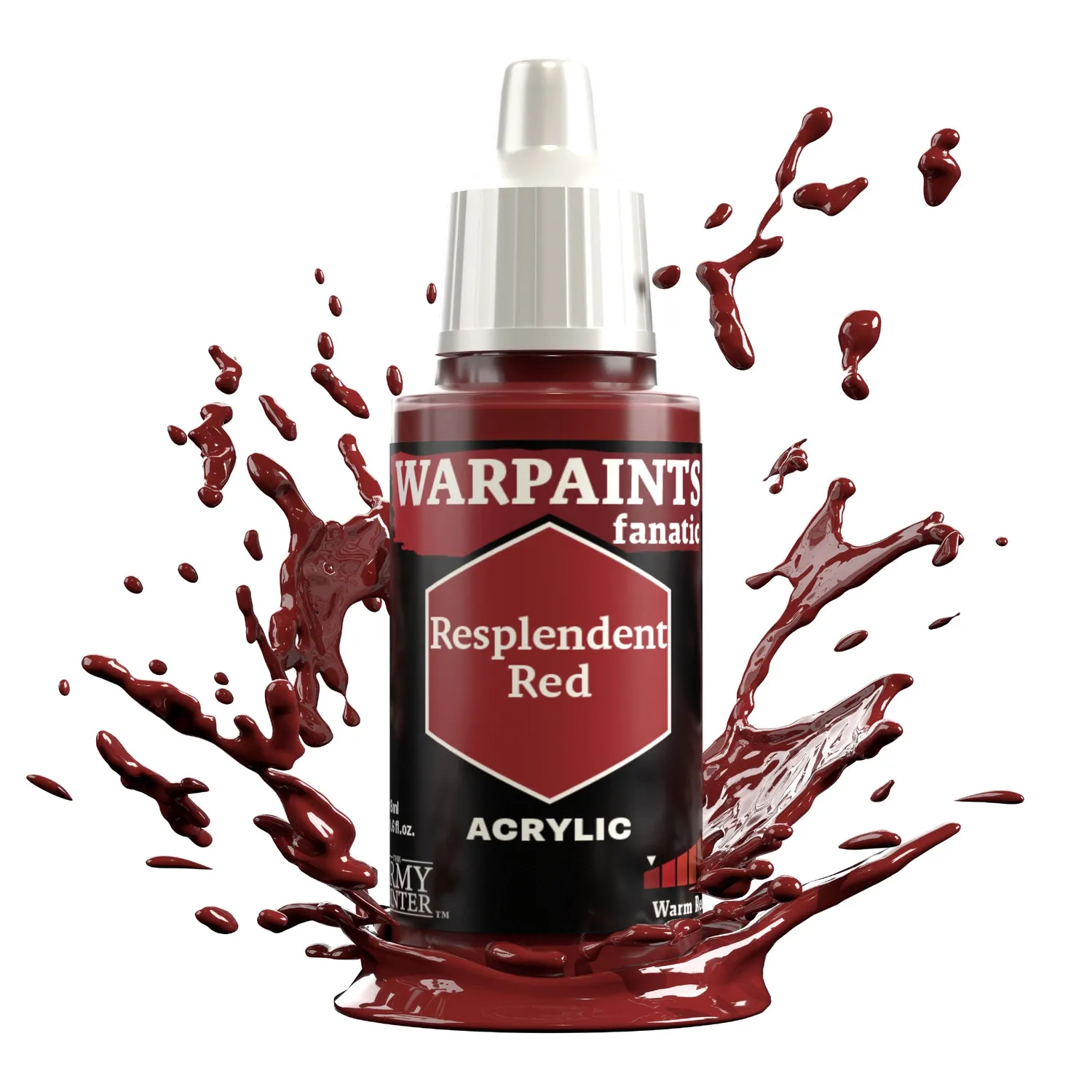 Army Painter Warpaints Fanatic Resplendent Red peinture 18 ml rouge
