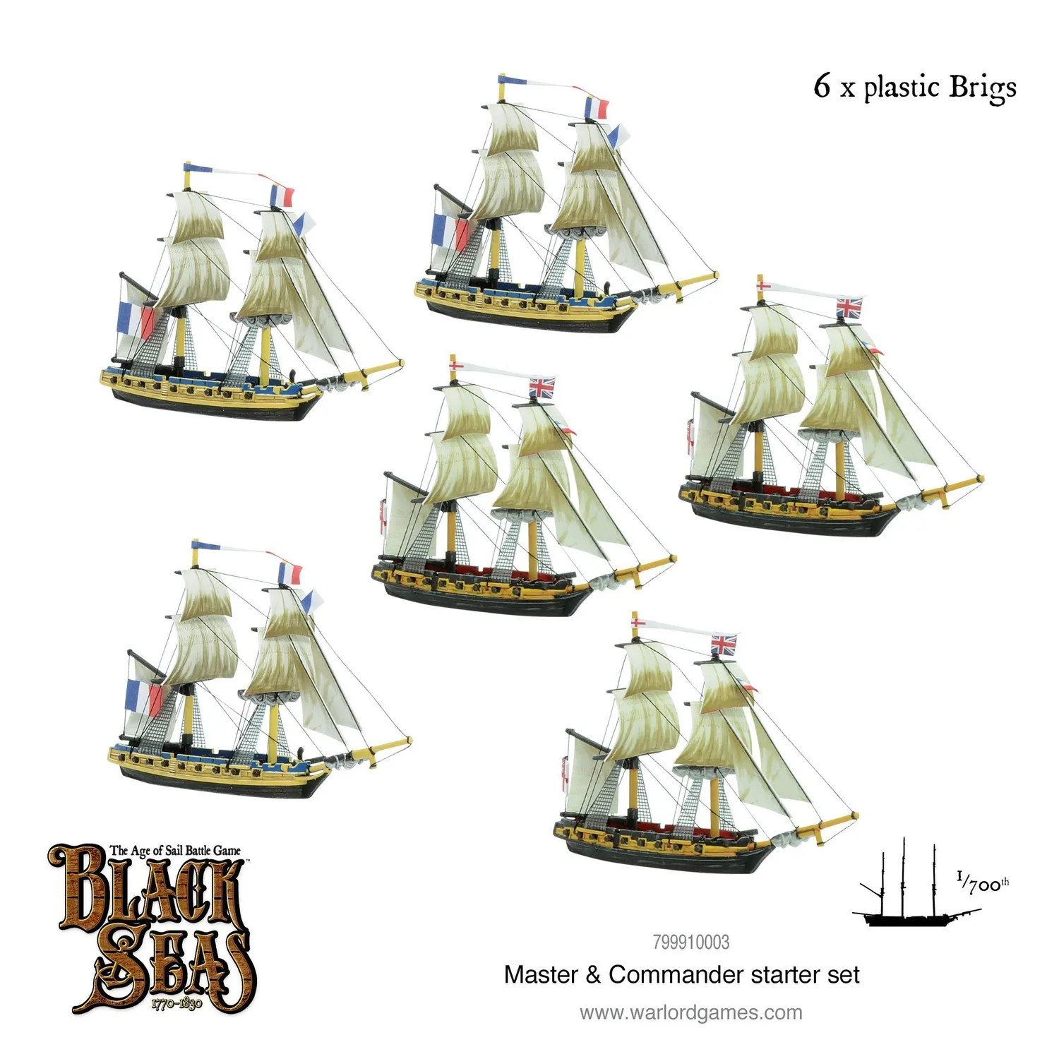 Bolt Action Black Seas Master & Commander Starter Set jeu naval