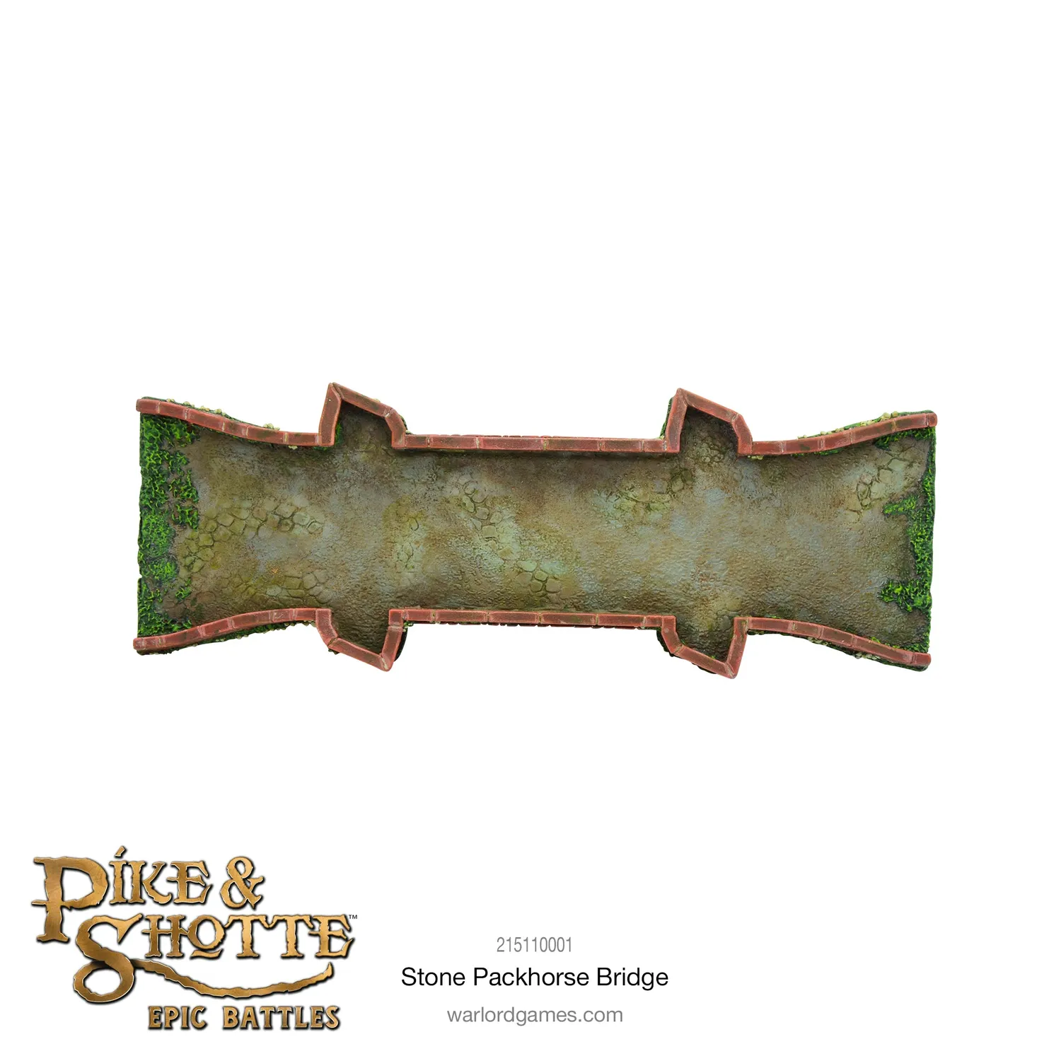 Bolt Action Pike & Shotte Epic Battles Stone Packhorse Bridge pont résine