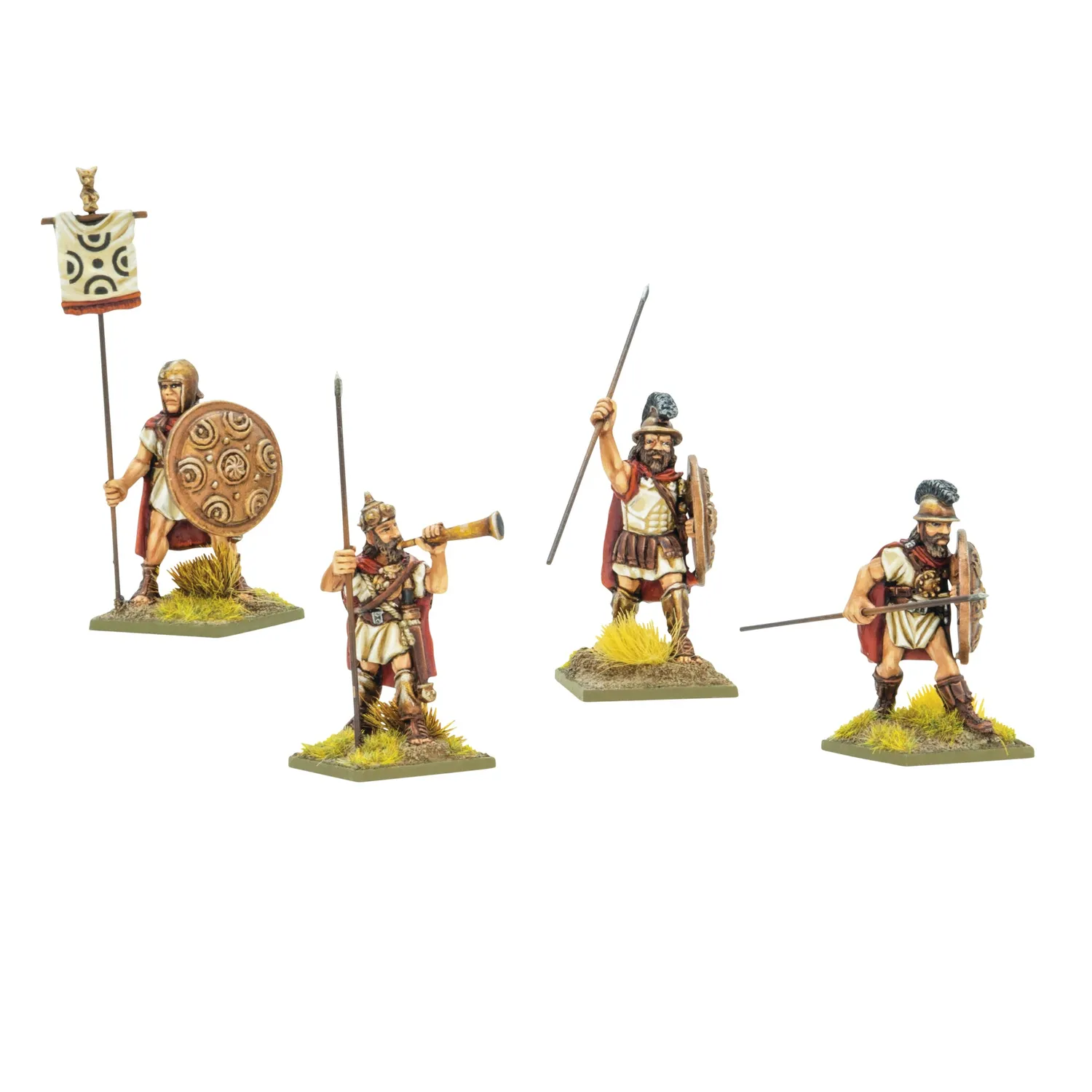 Warlord Games Hail Caesar Illyrian Nobles figurines métal