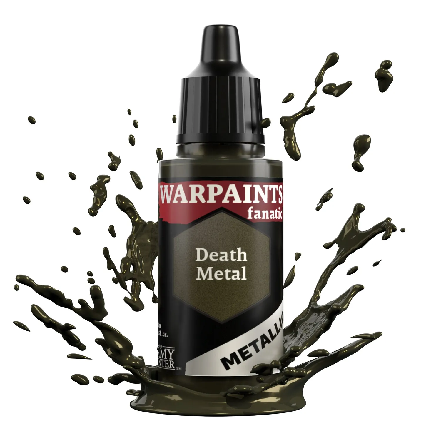 Bolt Action Warpaints Fanatic Metallic: Death Metal peinture métallique 18 ml