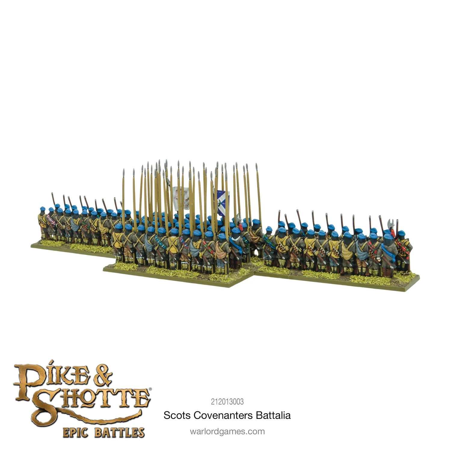 Bolt Action Pike & Shotte Epic Battles Scots Covenanters Battalia armée plastique