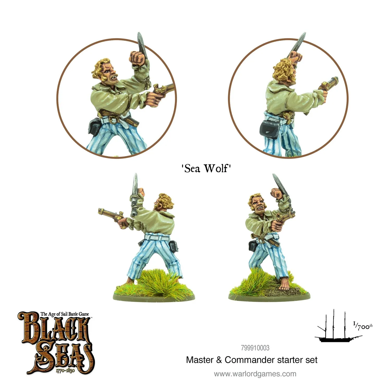 Bolt Action Black Seas Master & Commander Starter Set jeu naval