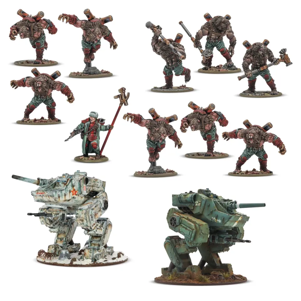 Konflikt 47 Soviet Elite Operational Group coffret walkers