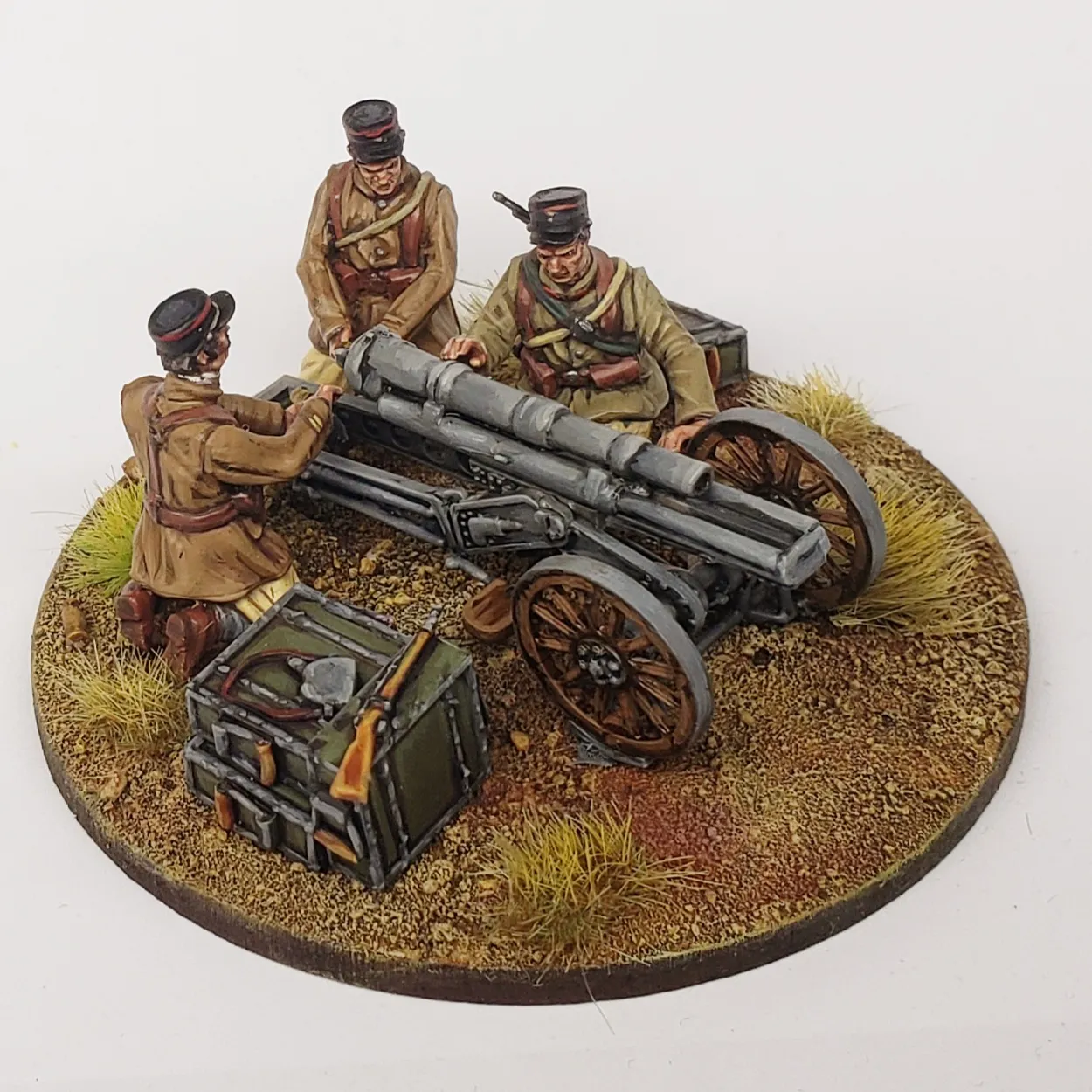 Des Tranchées aux Barricades Canon montagne 65mm fichier STL 28mm