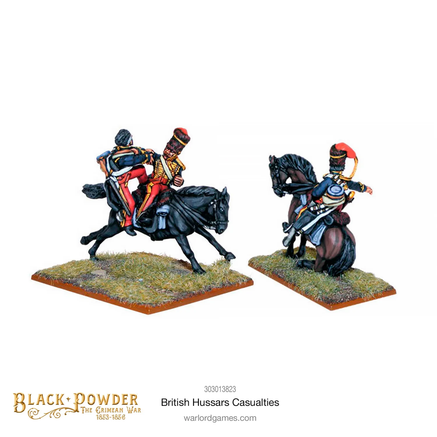 Warlord Games Black Powder Hussards britanniques blessés Crimée métal