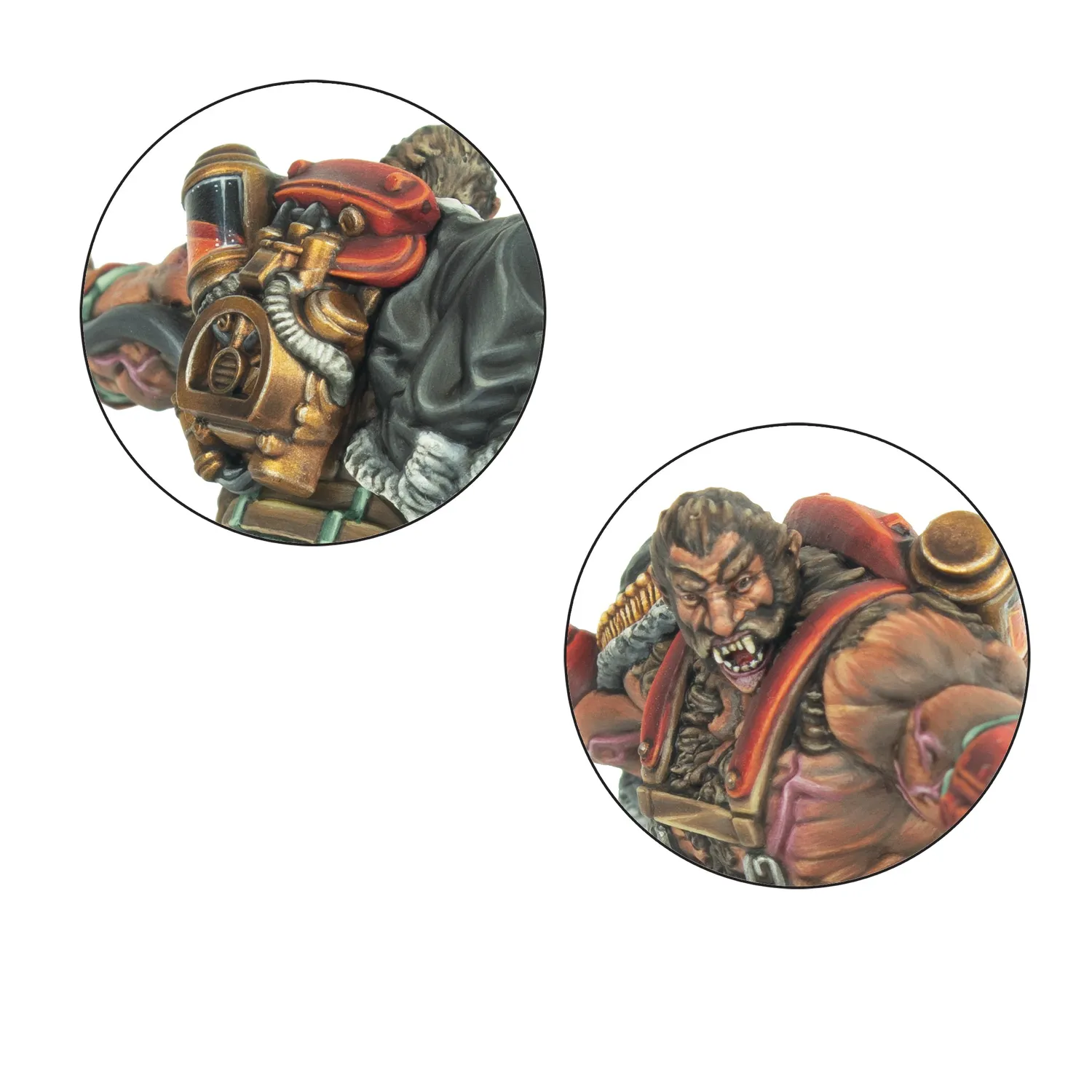 Warlord Konflikt'47 Commissar Gregor Drugov figurine soviétique