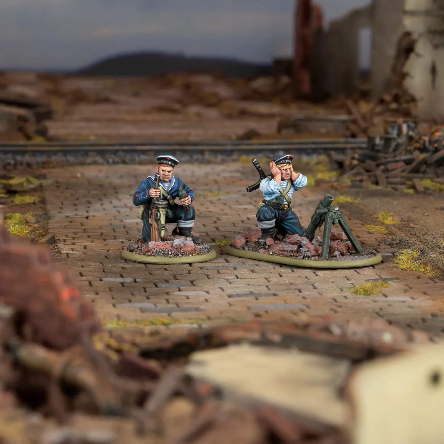 Bolt Action Soviet Naval Brigade Weapon Teams équipes d’armes