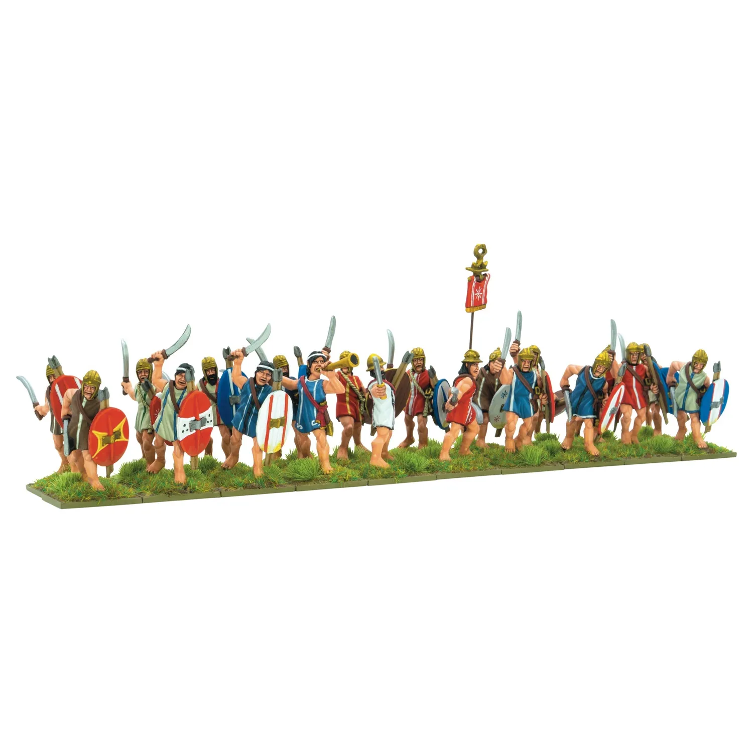 Bolt Action Hail Caesar Illyrian Warriors régiment figurines métal