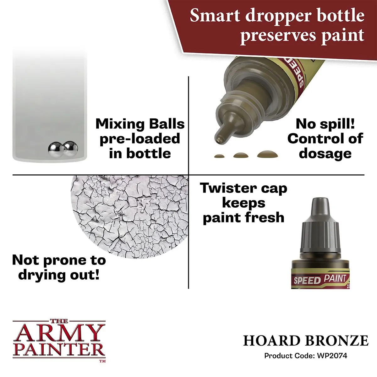Army Painter Speedpaint Hoard Bronze peinture bronze