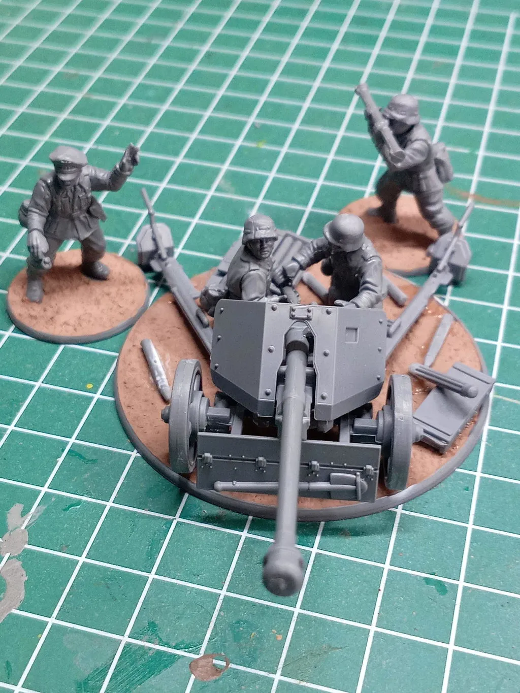 Bolt Action German Heavy Weapons Platoon boîte armes lourdes plastique
