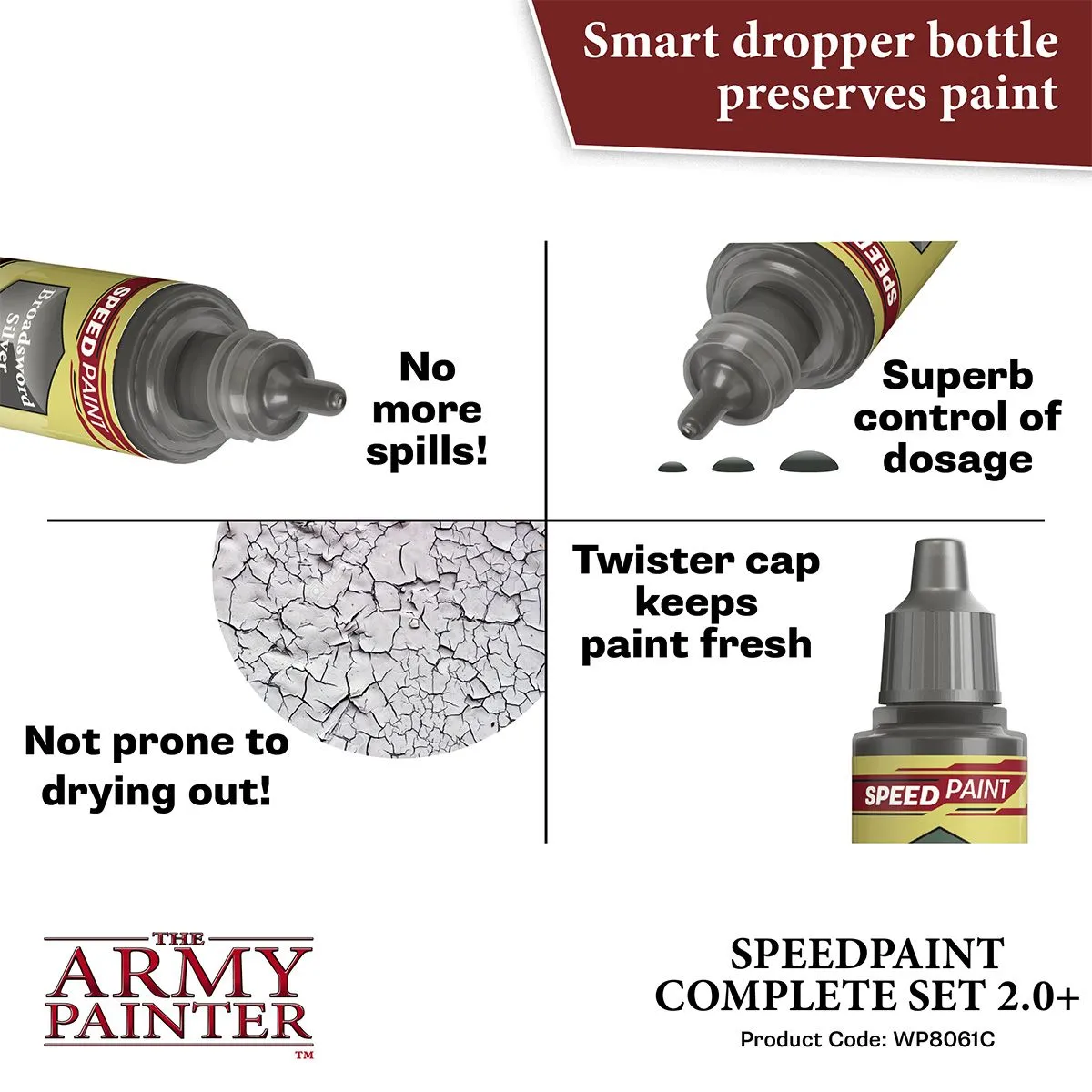 Army Painter Speedpaint 2.0 Complete Set peinture 90 pièces