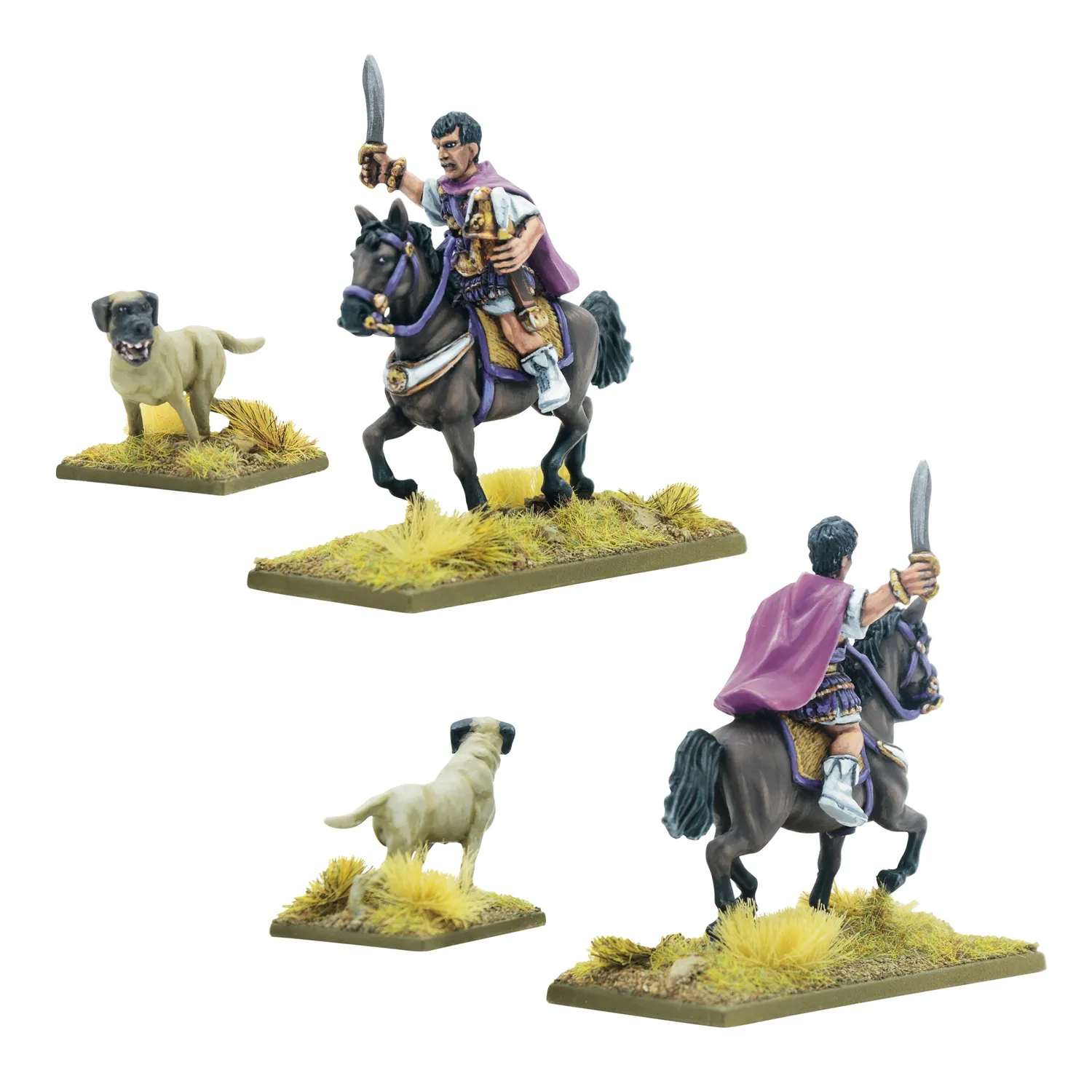 Bolt Action Hail Caesar The Diadochi figurines cavalerie commandement