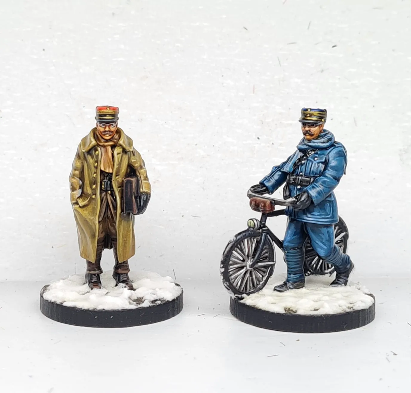 Des Tranchées aux Barricades Capitaine des Corps Francs 1 figurines résine 28mm