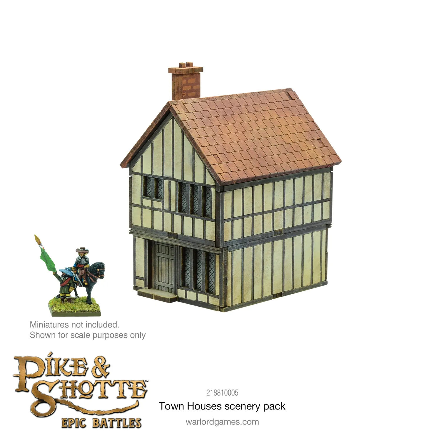 Bolt Action Pike & Shotte Epic Battles Town Houses Scenery Pack décor
