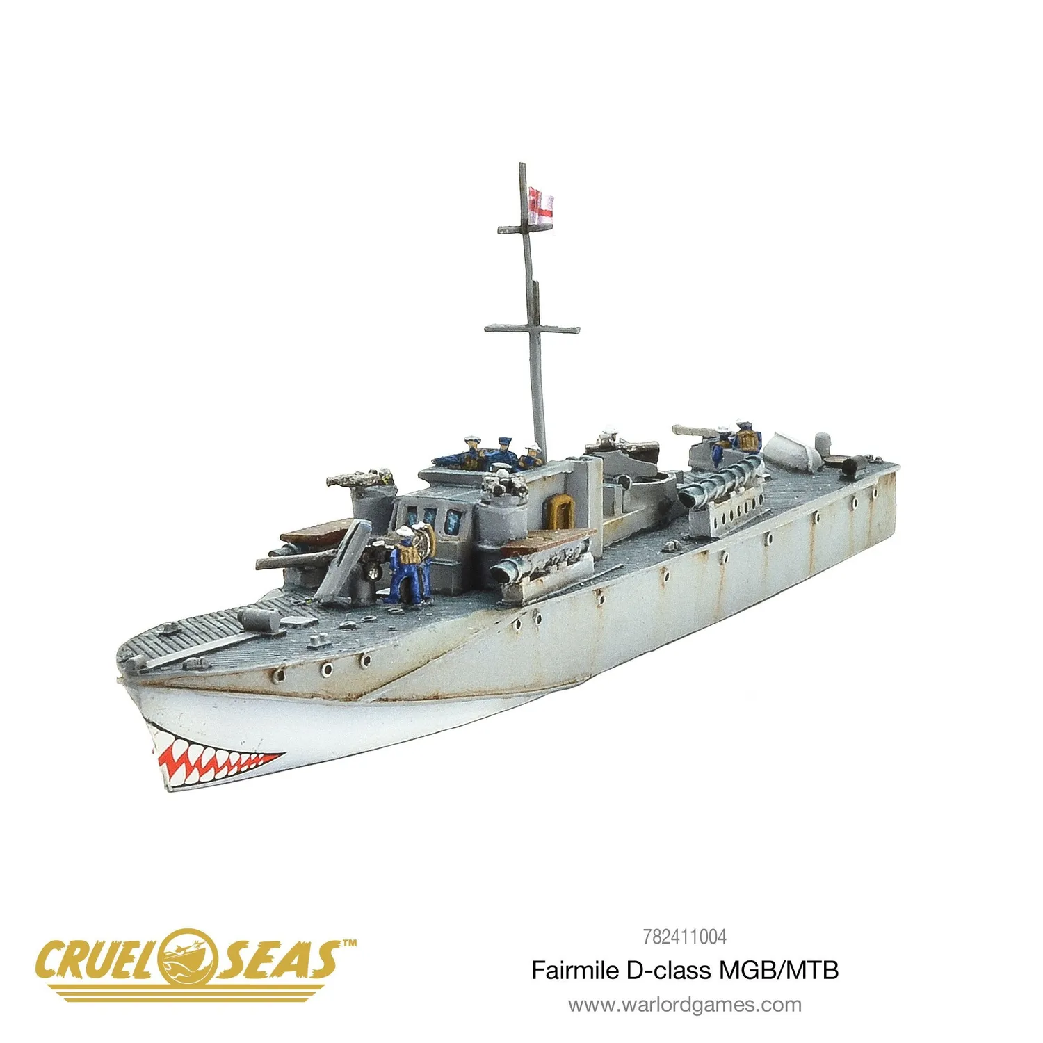 Cruel Seas Fairmile D-class MGB/MTB bateaux 2 unités résine métal