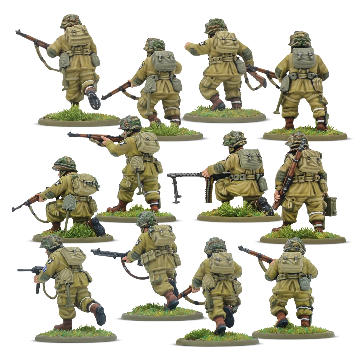 Bolt Action Currahee US Airborne coffret armée D-Day vétérans