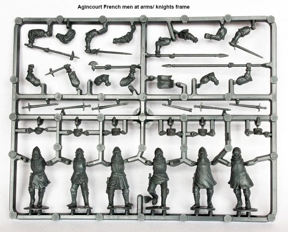 Bolt Action Perry Miniatures Agincourt Foot Knights figurines plastique