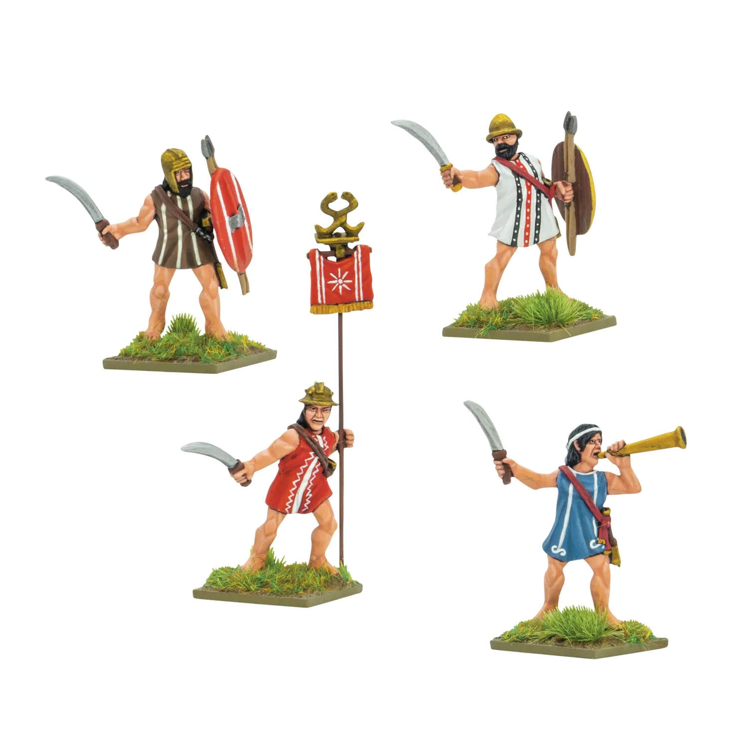 Bolt Action Hail Caesar Illyrian Warriors régiment figurines métal