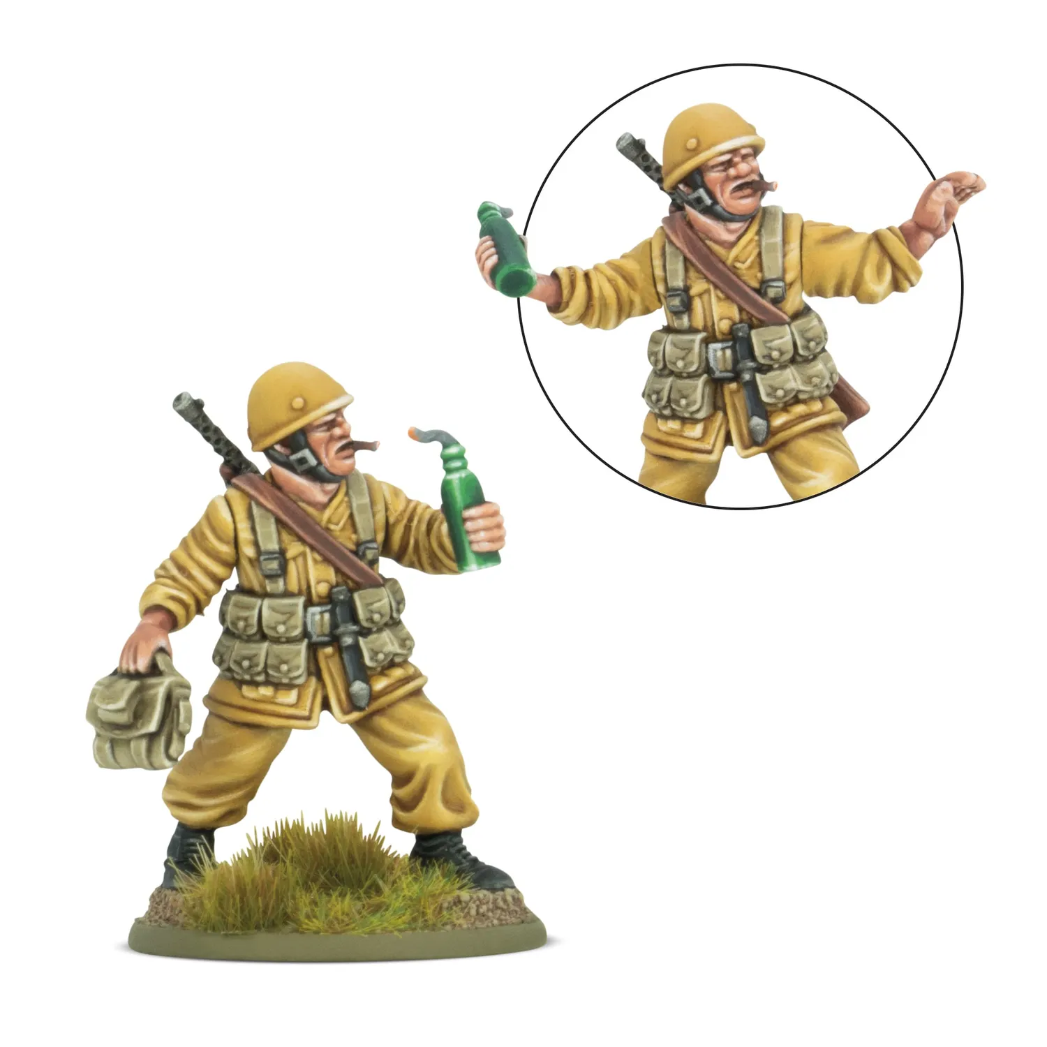 Bolt Action Armies of Italy livre d'armée + figurine Desert