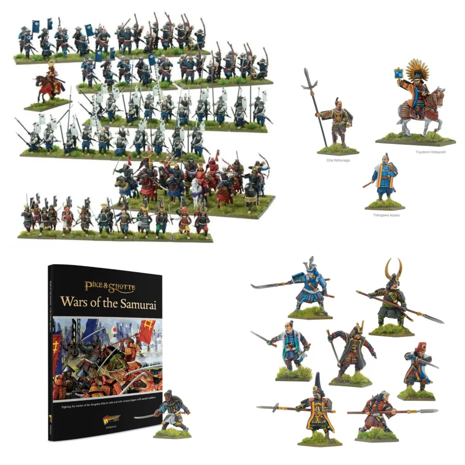 Bolt Action Pike & Shotte Way of the Warrior Bundle samouraïs