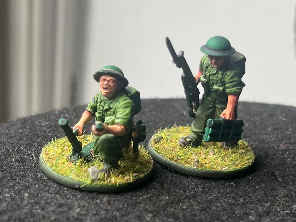 Bolt Action Gurkha Infantry Platoon peloton d’infanterie 30 figurines