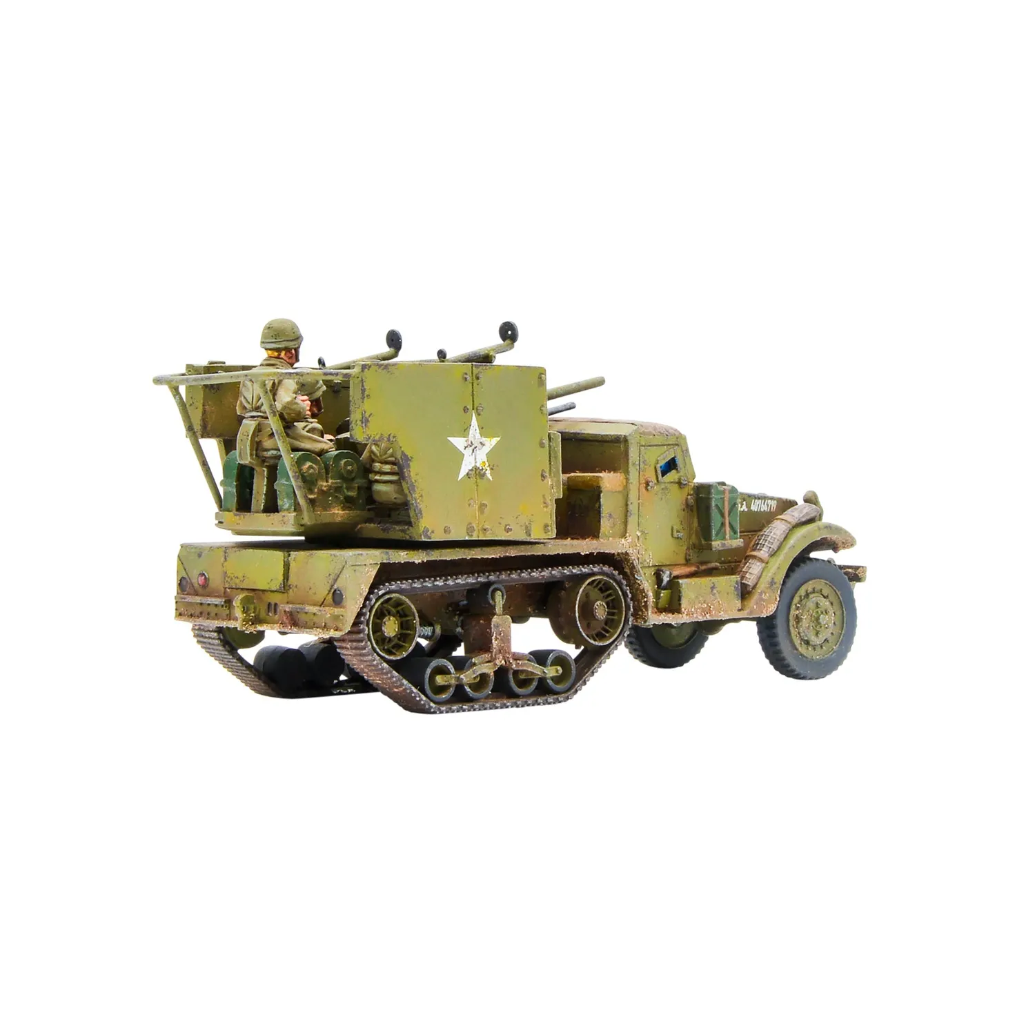 Bolt Action M15 Multiple Gun Motor Carriage véhicule antiaérien