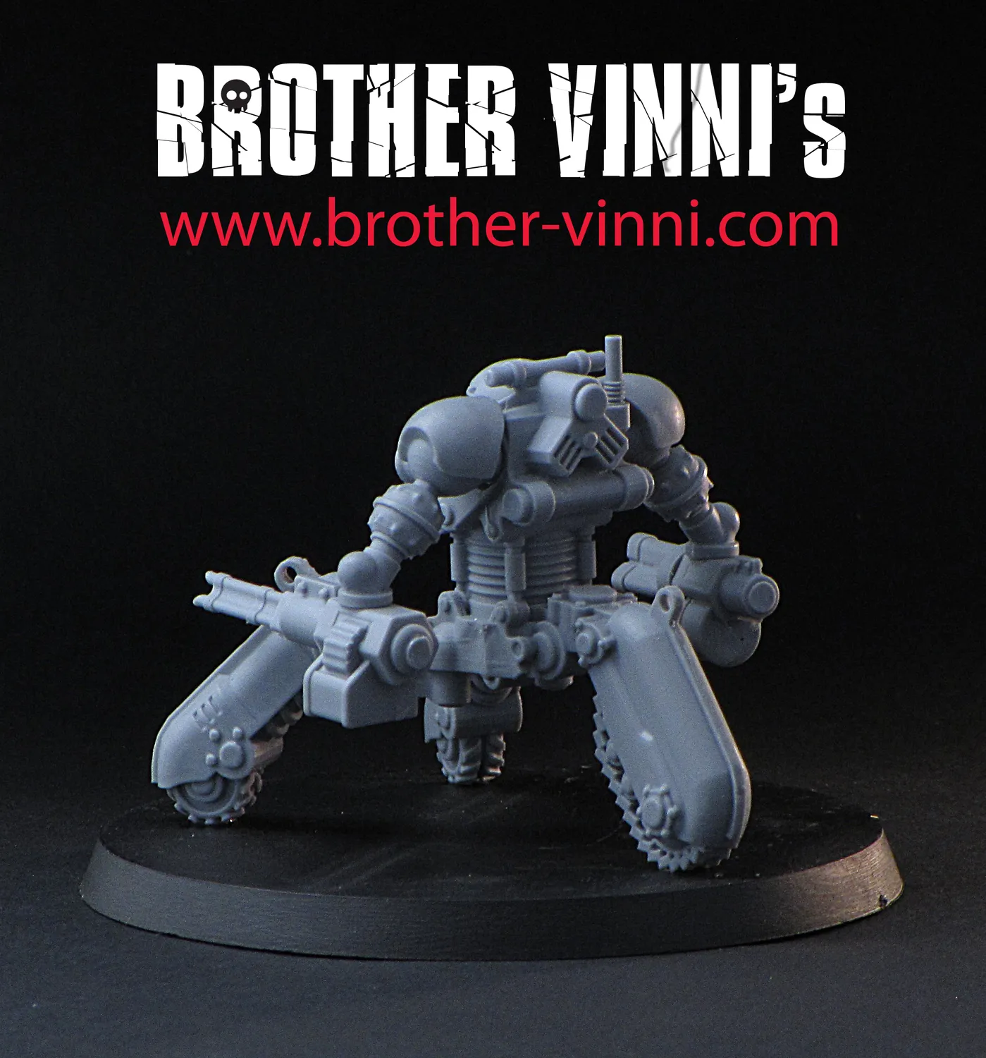 Brother Vinni Tricycle Robot figurine 28mm résine