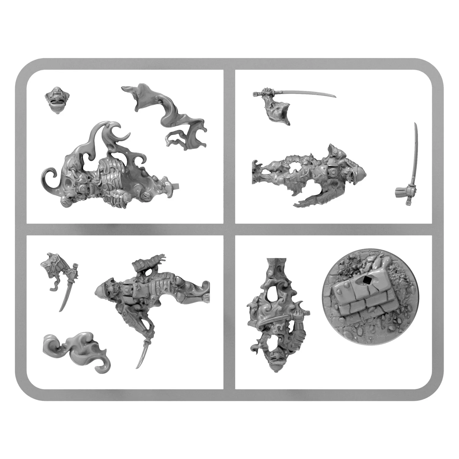 Bolt Action Konflikt ’47 Ghost Infiltration Platoon figurines japonaises plastique