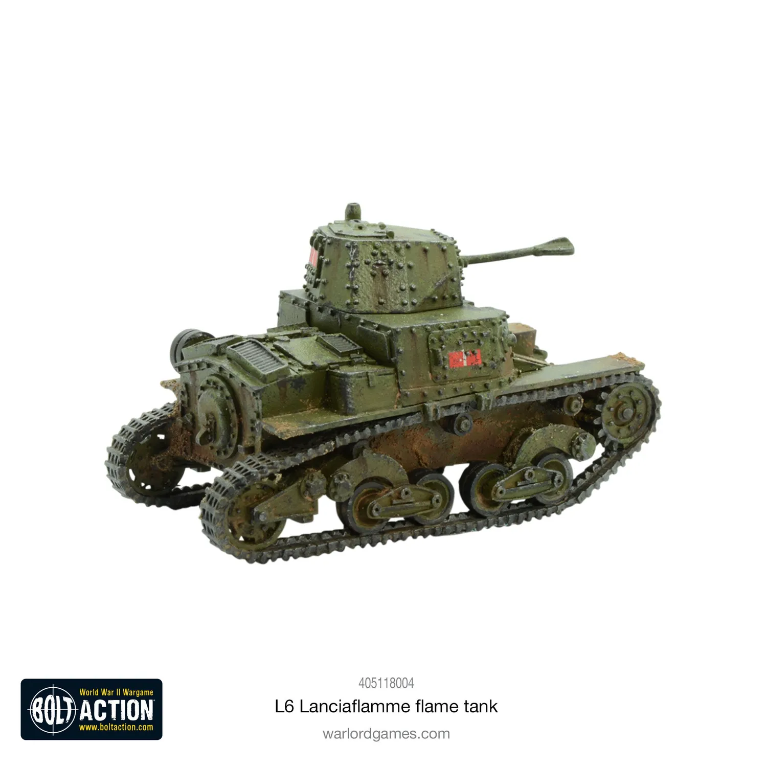 Bolt Action L6 Lanciaflamme char lance-flammes résine métal