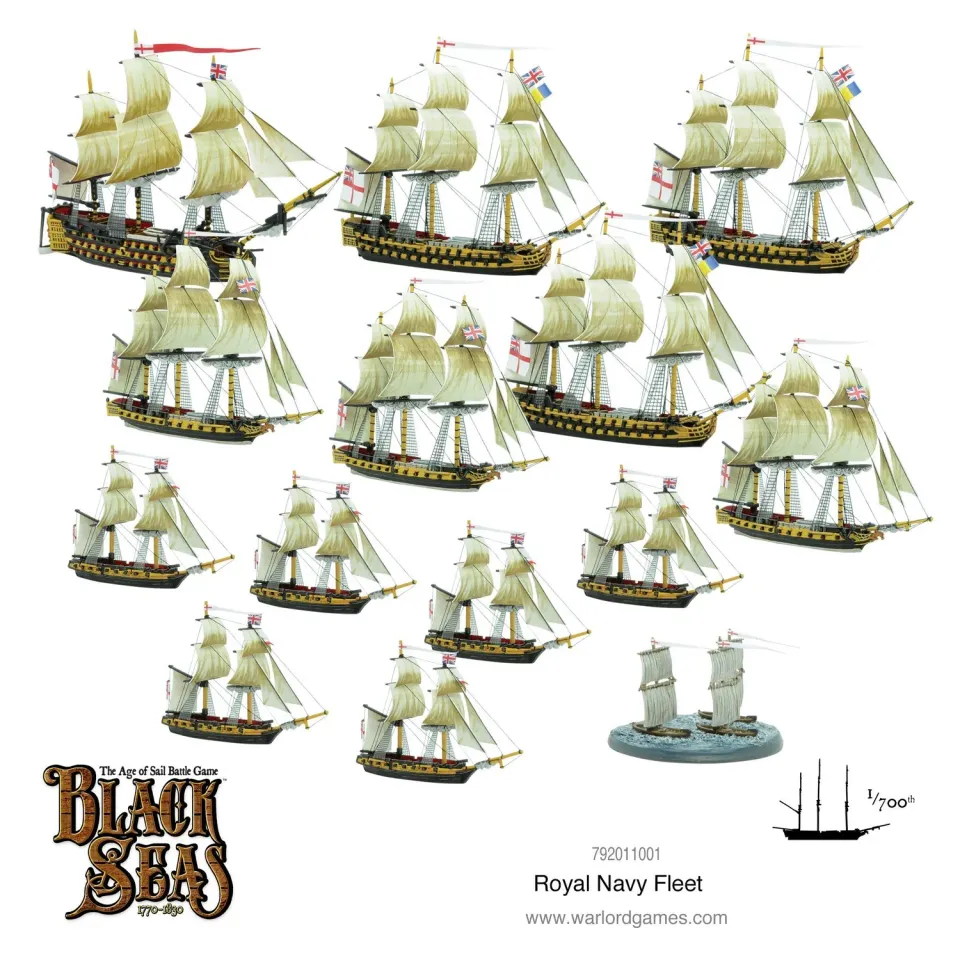Black Seas Royal Navy Fleet coffret marine 1770-1830