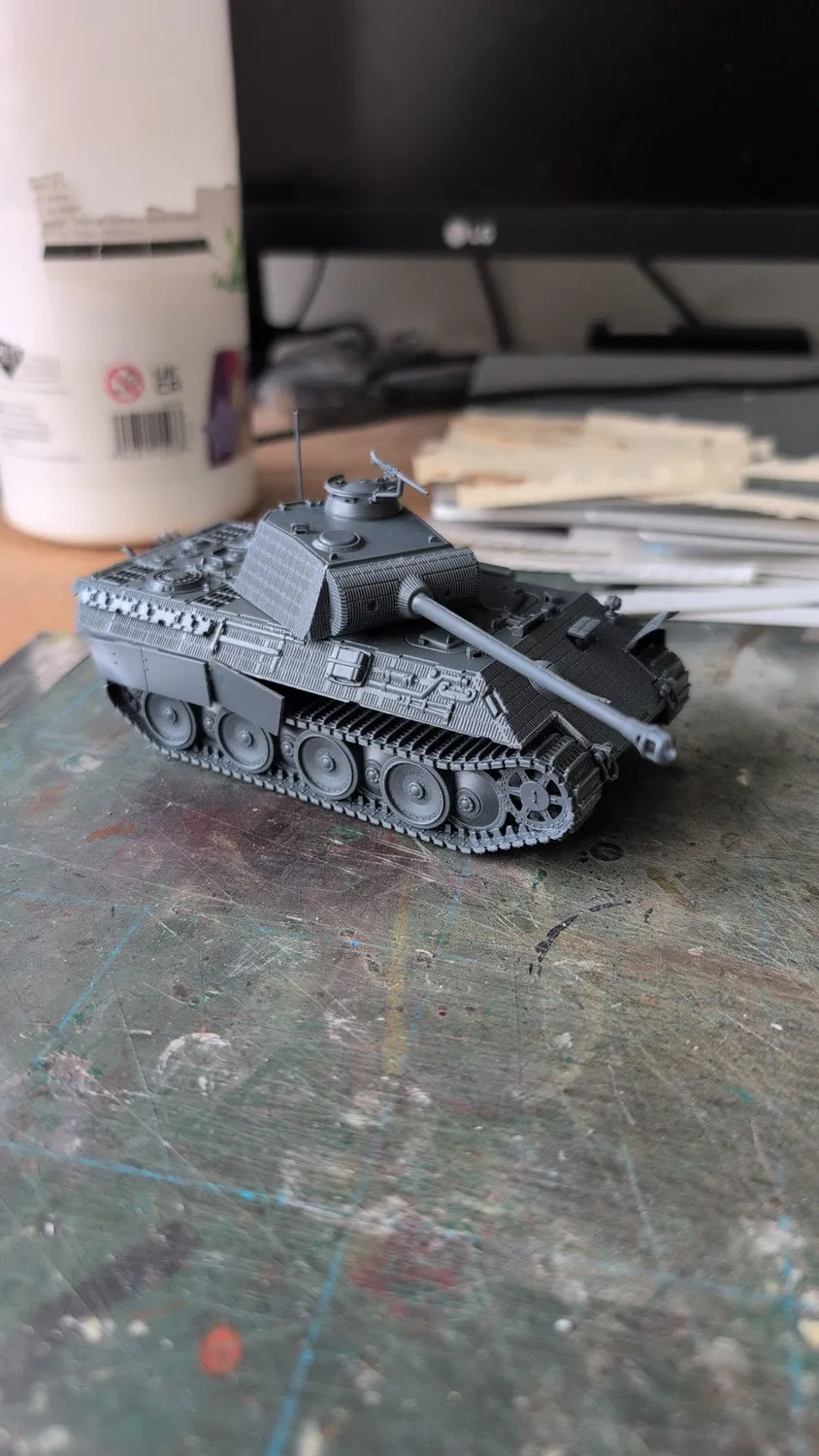 Bolt Action Panther - Frames Only grappes de char plastique