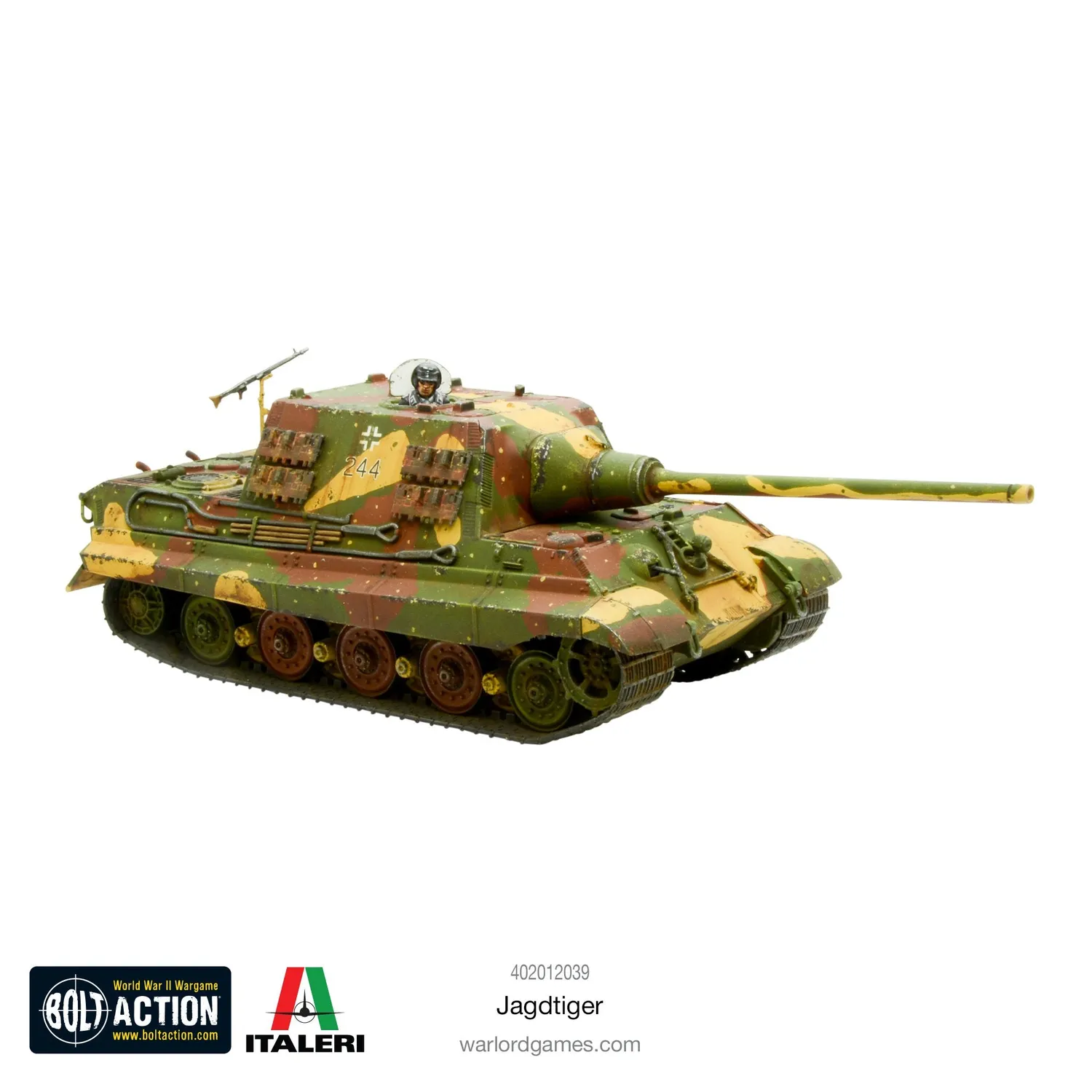 Warlord Games Bolt Action Jagdtiger char plastique 1/56