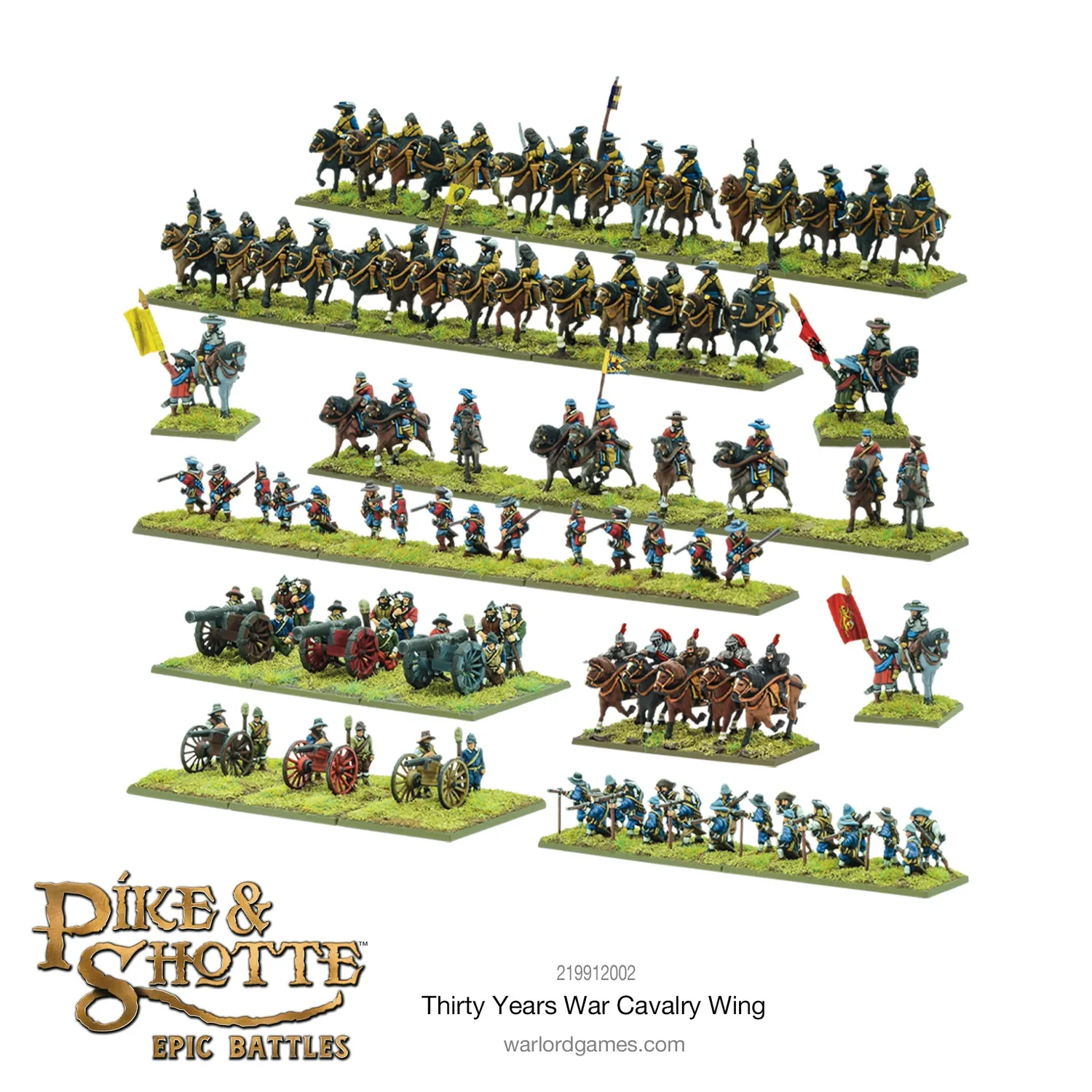 Pike & Shotte Epic Battles Cavalry Wing plastique 30 ans