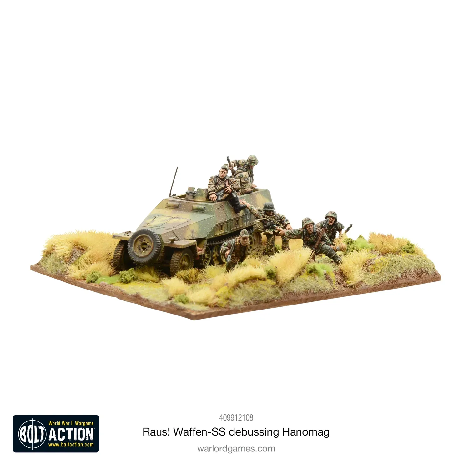 Warlord Games Bolt Action RAUS! Waffen-SS Hanomag figurines 28mm